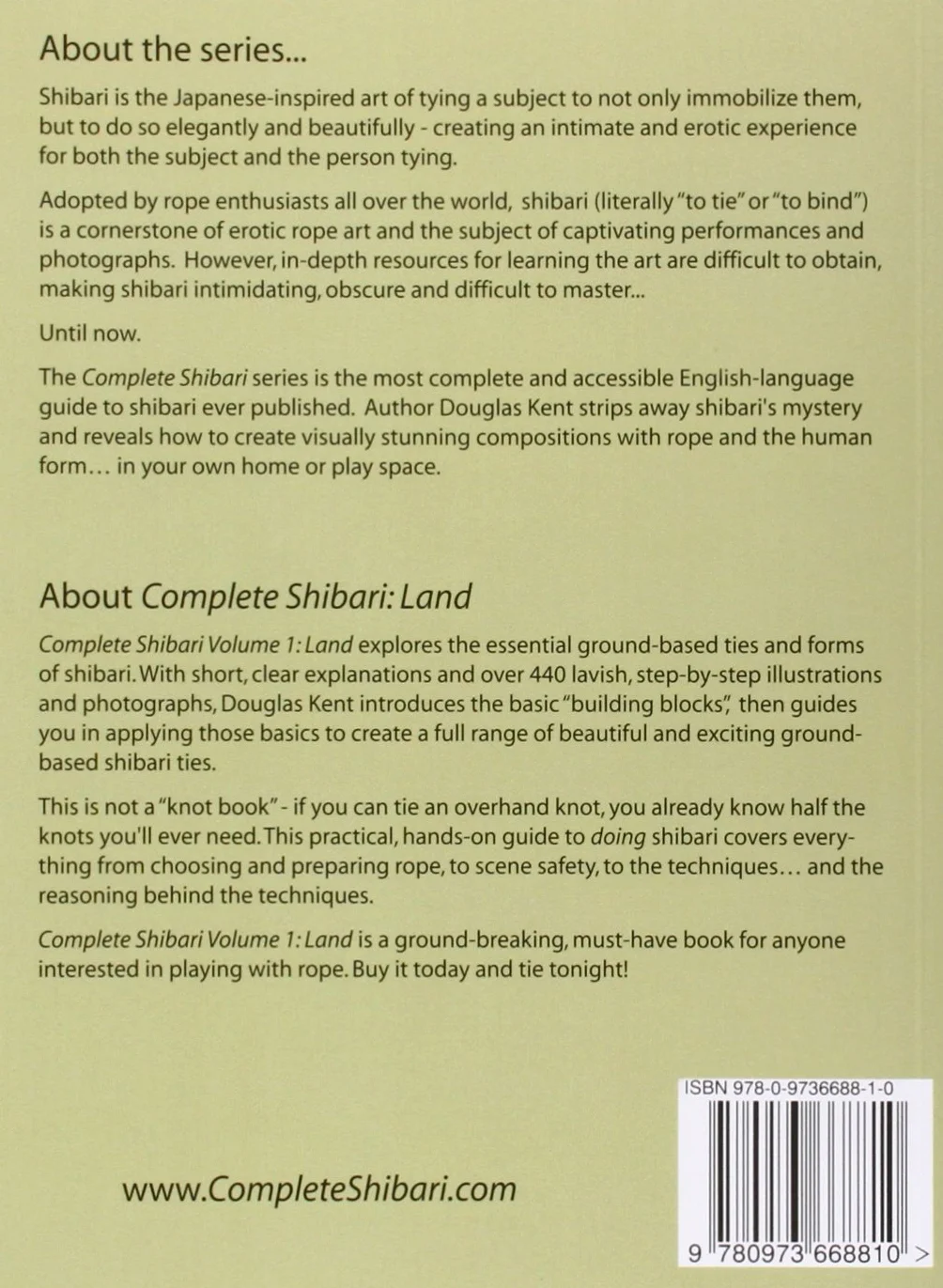 Complete Shibari Volume 1: Land