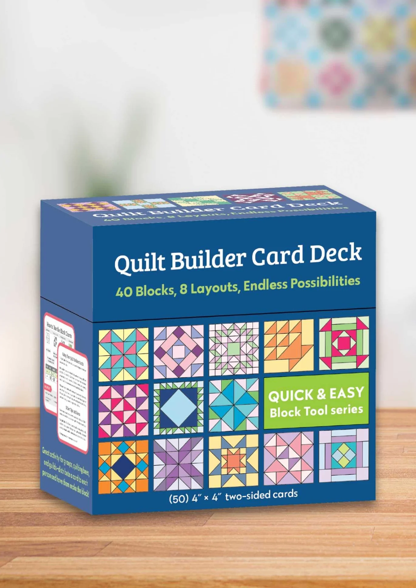 Quilt Builder Card Deck: 40 Block, 8 Layouts, Endless Possibilities: 1