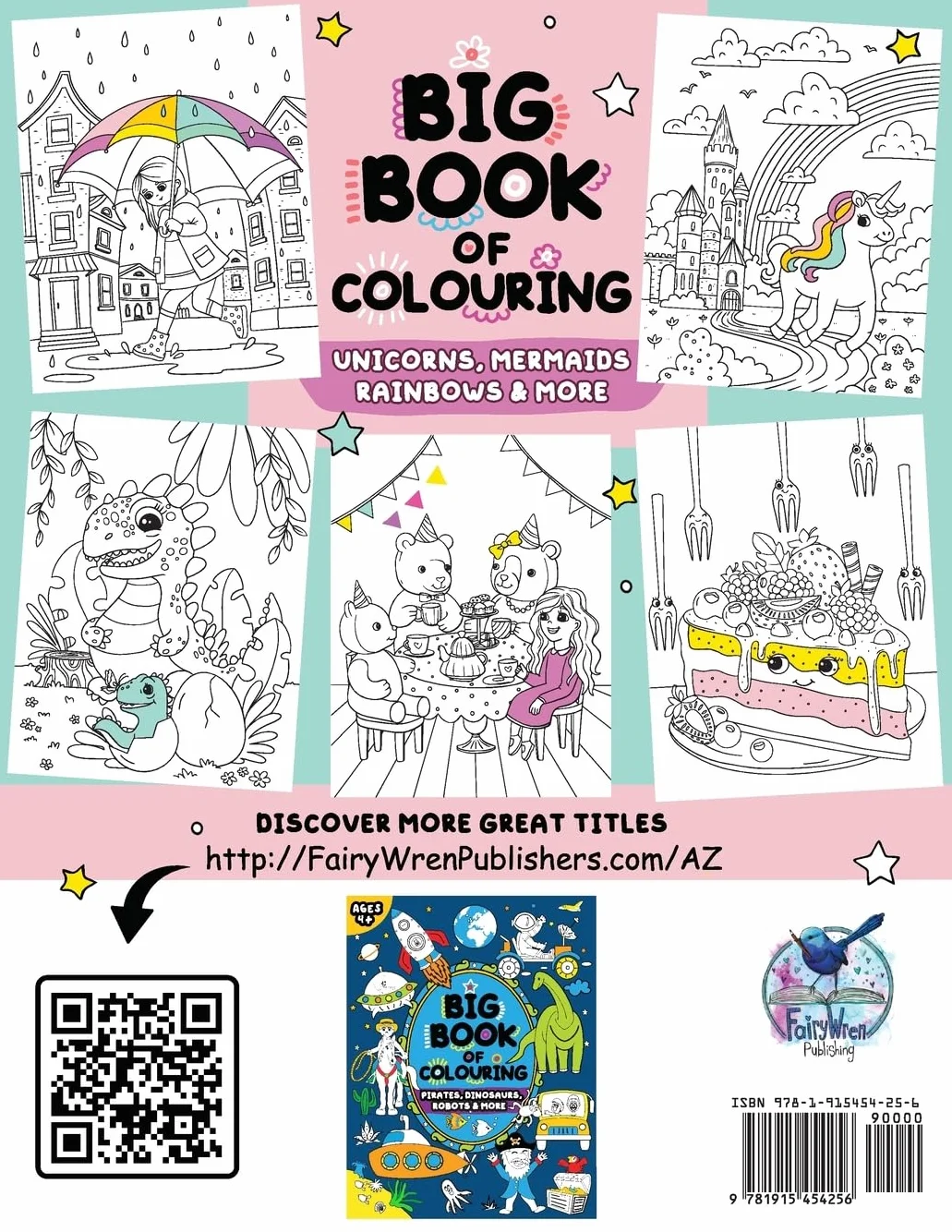 Big Book of Colouring for Girls: Children Ages 4+