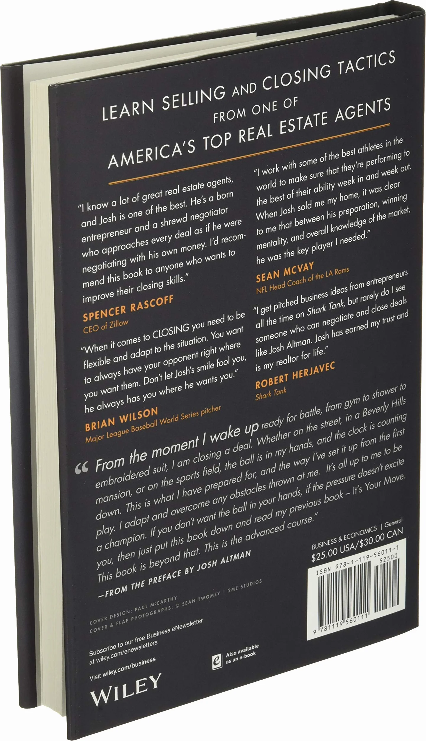 The Altman Close: Million-Dollar Negotiating Tactics from America's Top-Selling Real Estate Agent
