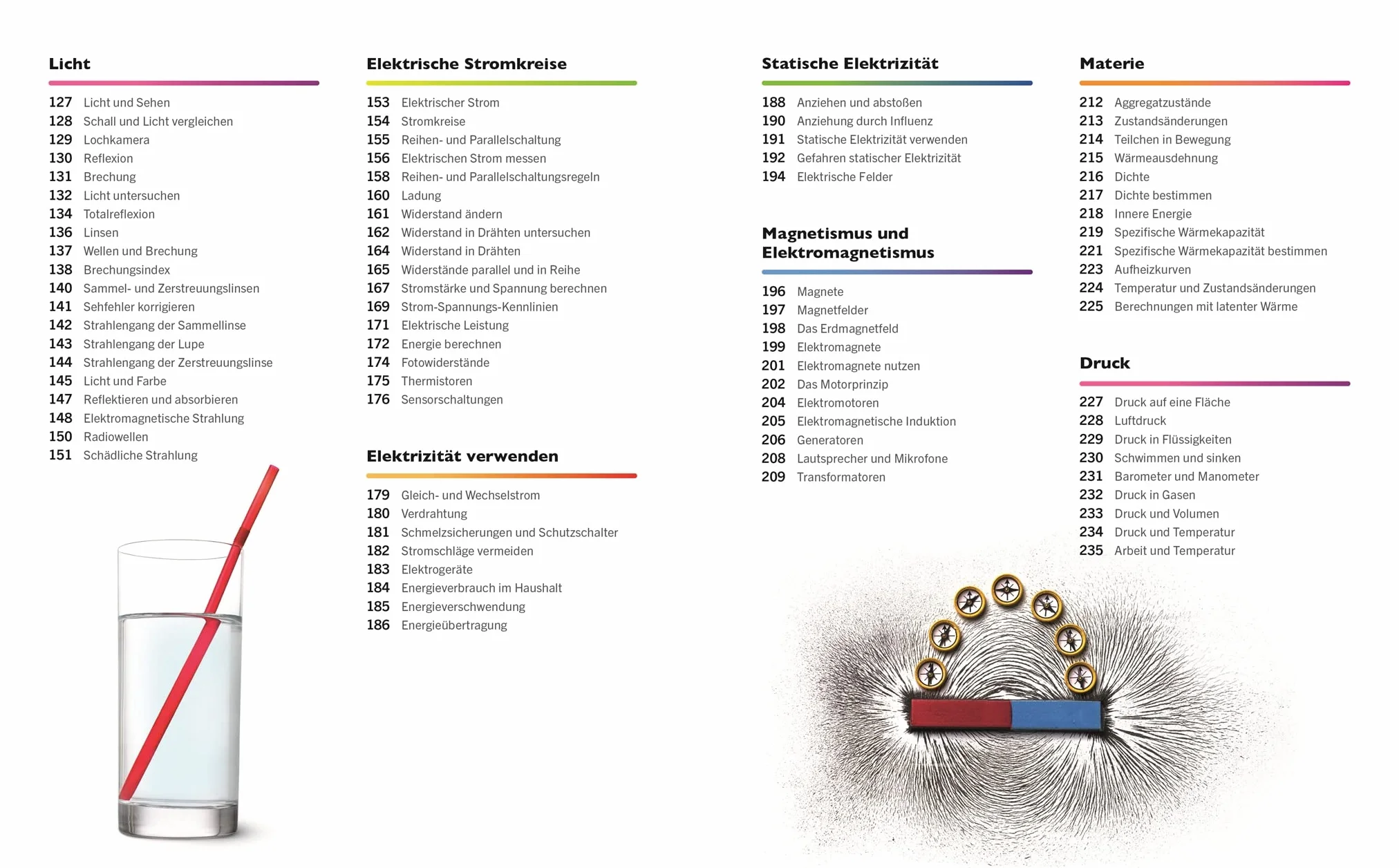 Visuelles Wissen. Physik: Der anschauliche Einstieg in alle Themenbereiche