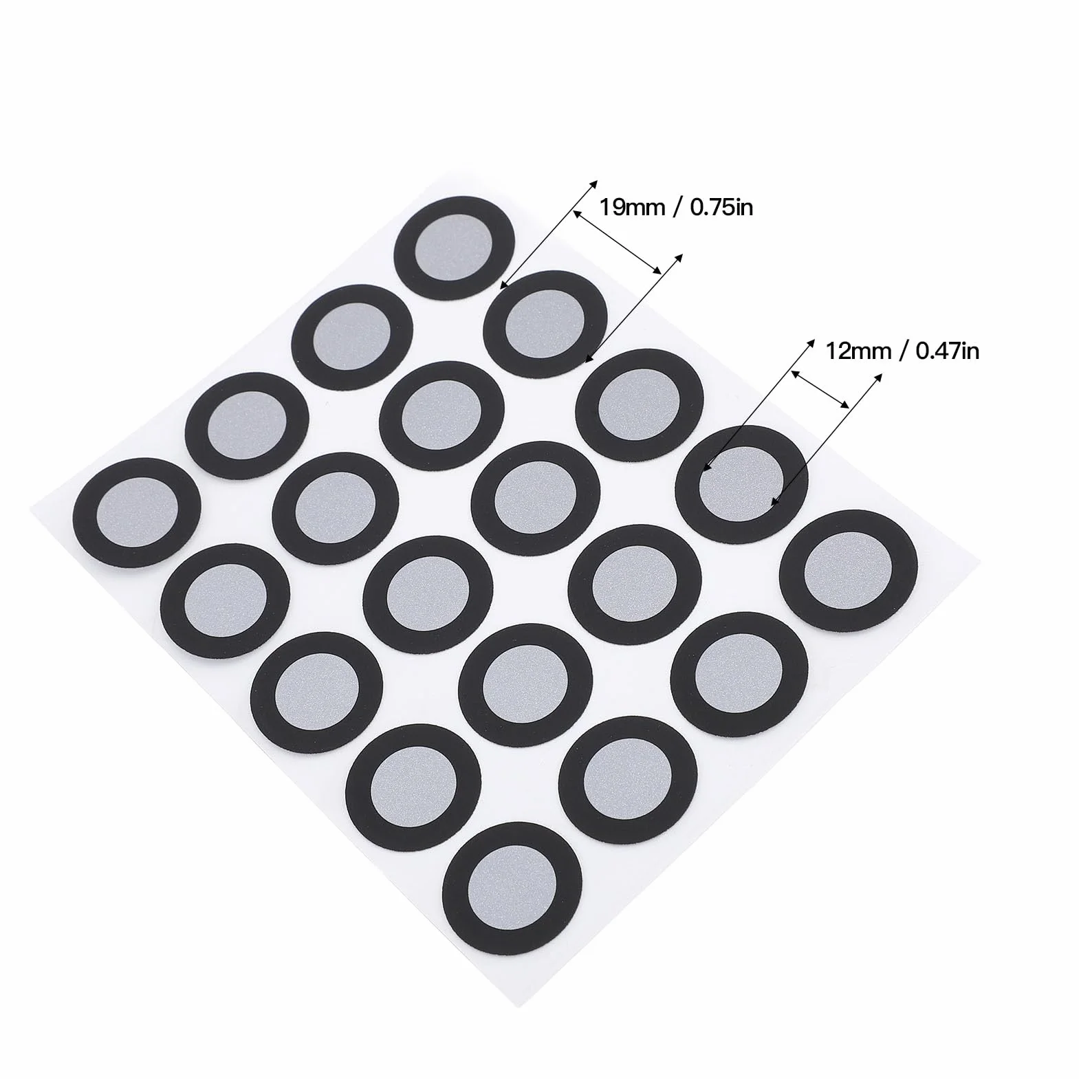 3D Marker Skanowania 12 Mm ID 19 Mm Punkt Odniesienia OD i Rozproszone Odbicie Oznaczenie DOT Wysoka Odbicie Silna Adhezja 3D SKANING MARKERY DOTS DOTS Wszechstronny Użycie