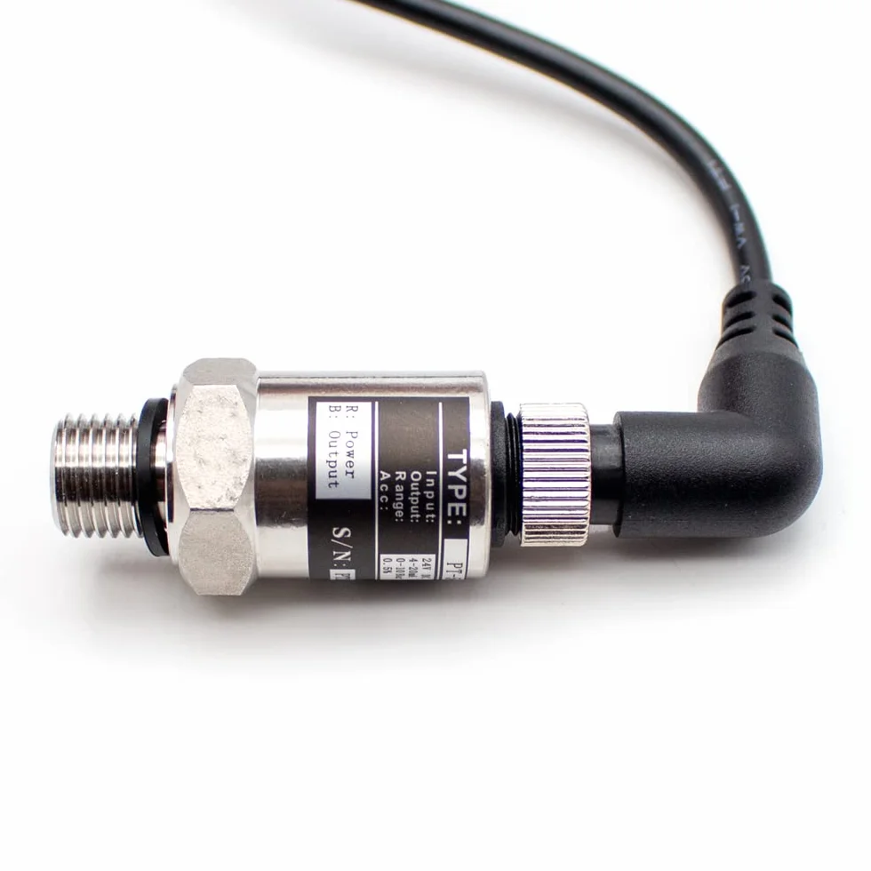 Przetwornik Ciśnienia IP68 Kabel 4-20mA G1/4 PT-506 0-10 Bar Głowa łokciowa