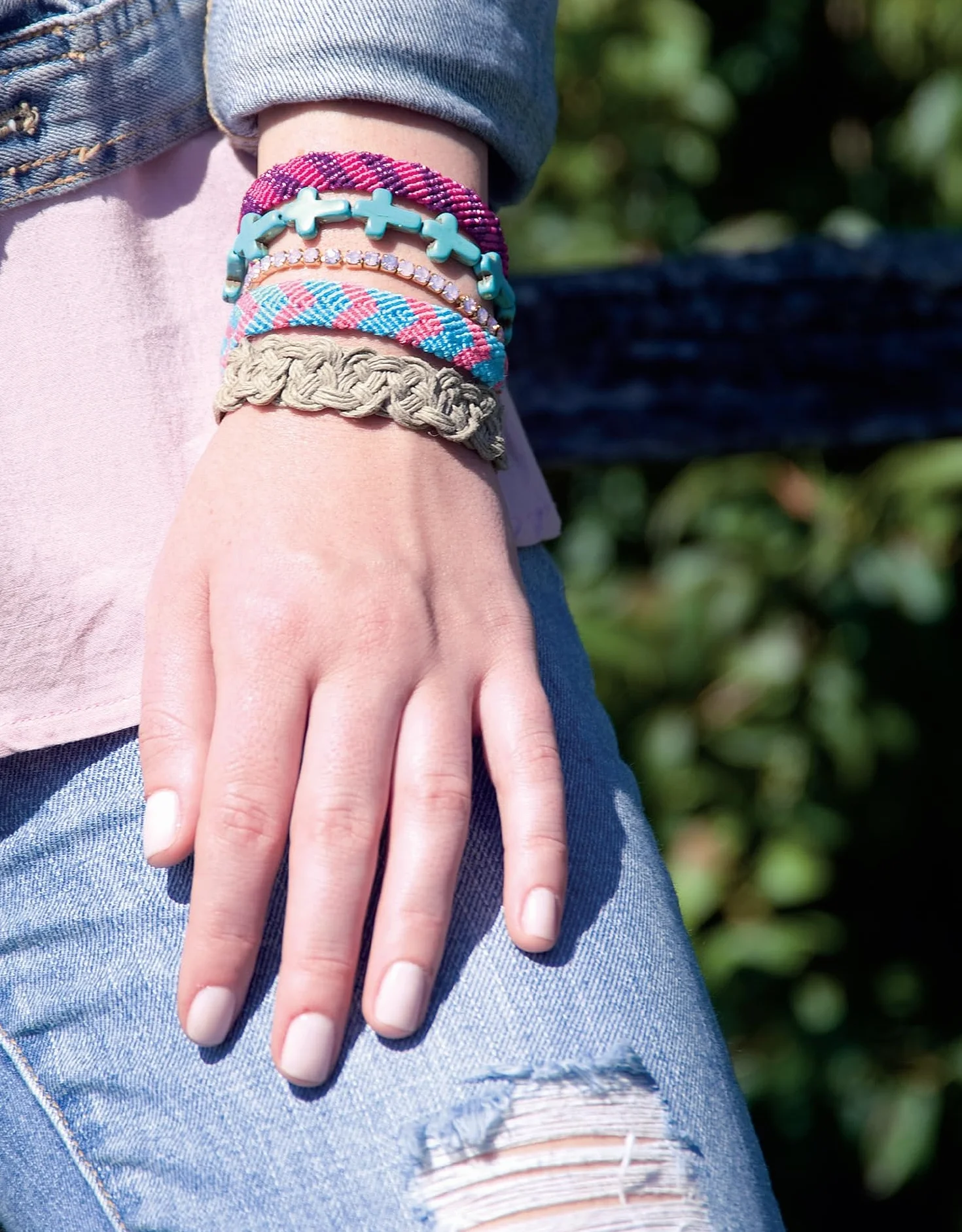 Friendship Bracelets Boho Chic Designs Hemp Floss