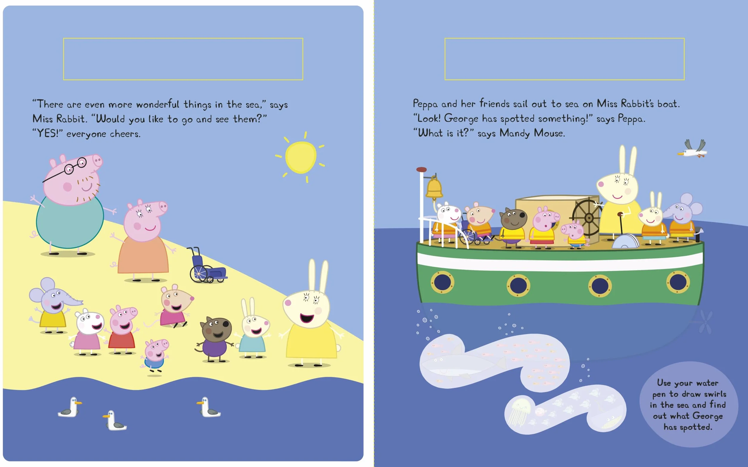 Peppa Pig Magic Painting Book: Peppa’s Underwater Adventure