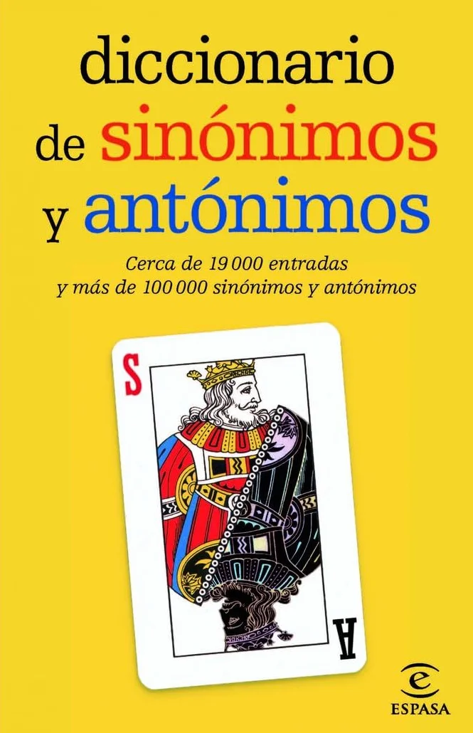 Diccionario de sinónimos y antónimos