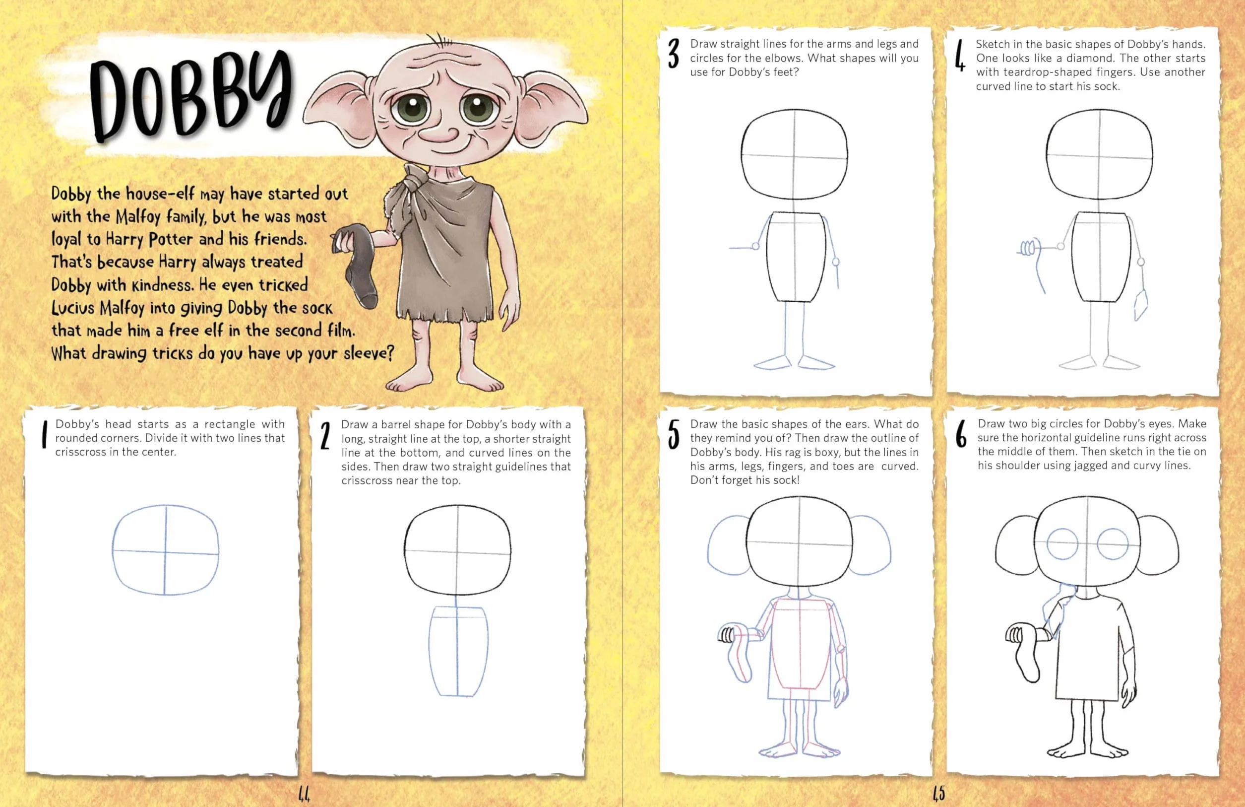 The Official Harry Potter How to Draw