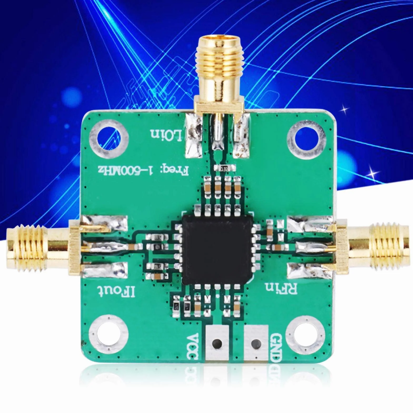 AD831 Moduł miksera RF 0,1-500 MHz płytka wzmacniacza falownika wysokoczęstotliwościowego