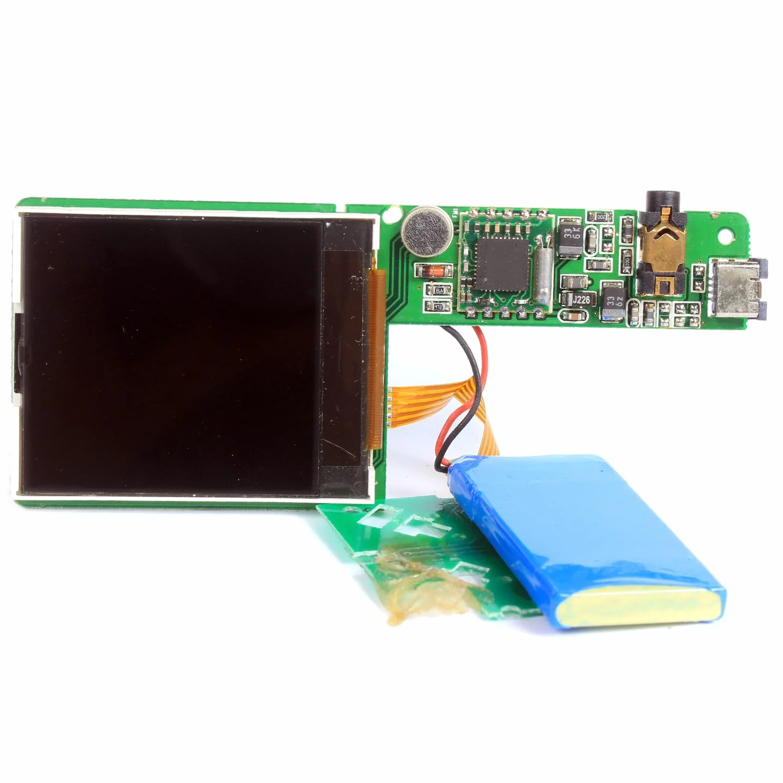 QUARKZMAN Moduł ekranu LCD OLED 1,3 cala 128x64 I2C IIC niebieski