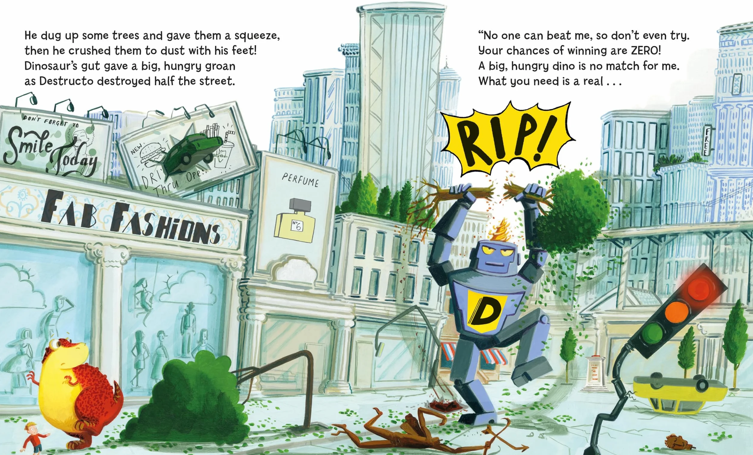 The Dinosaur that Pooped A Superhero!