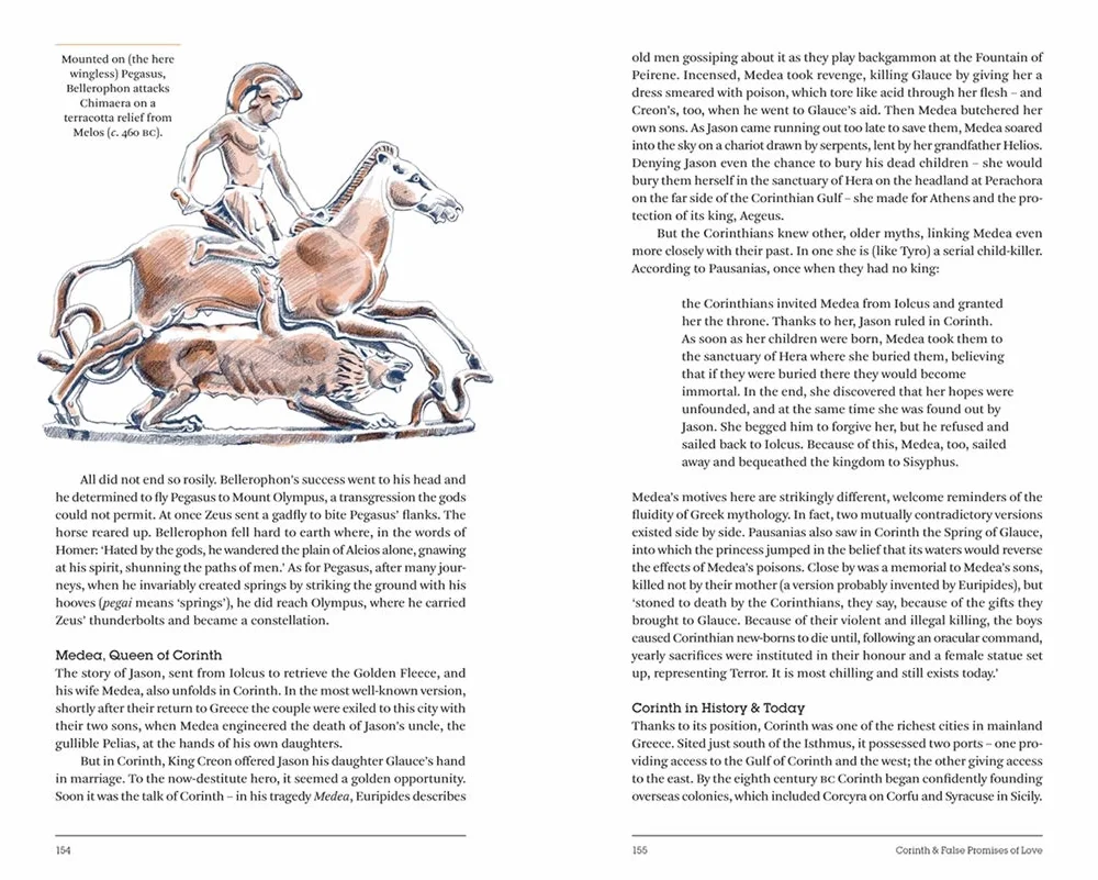 Greek Mythology: A Traveler's Guide from Mount Olympus to Troy