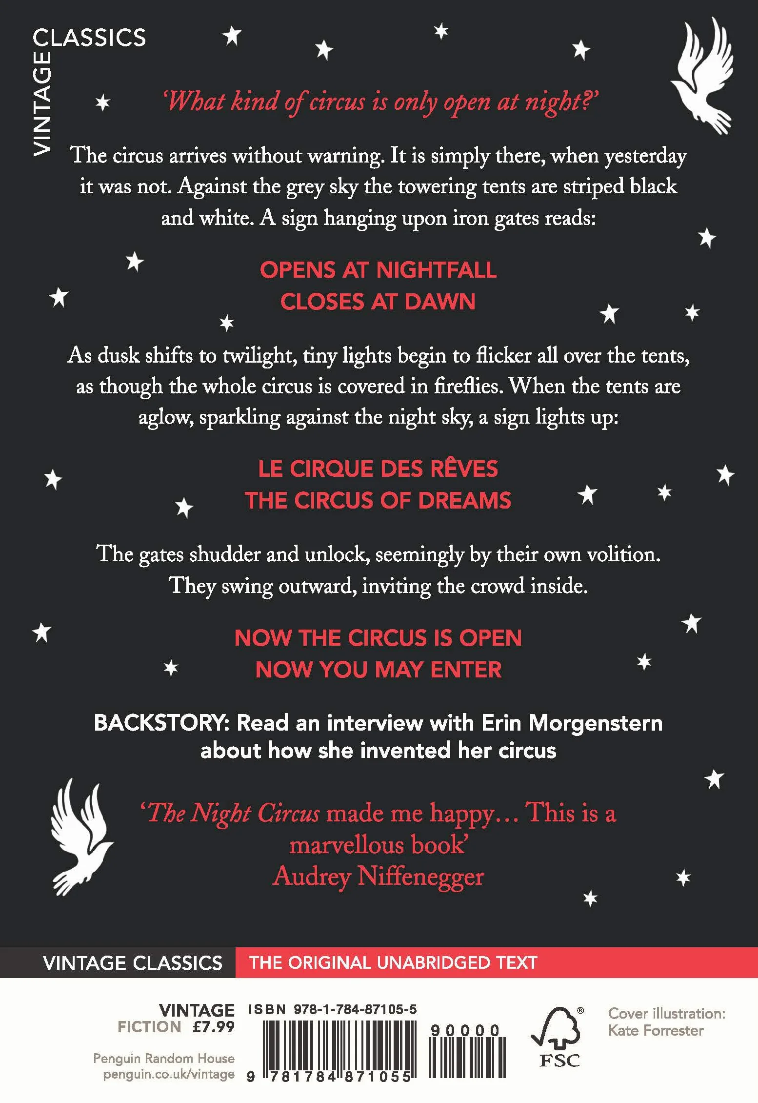 The Night Circus: Erin Morgenstern
