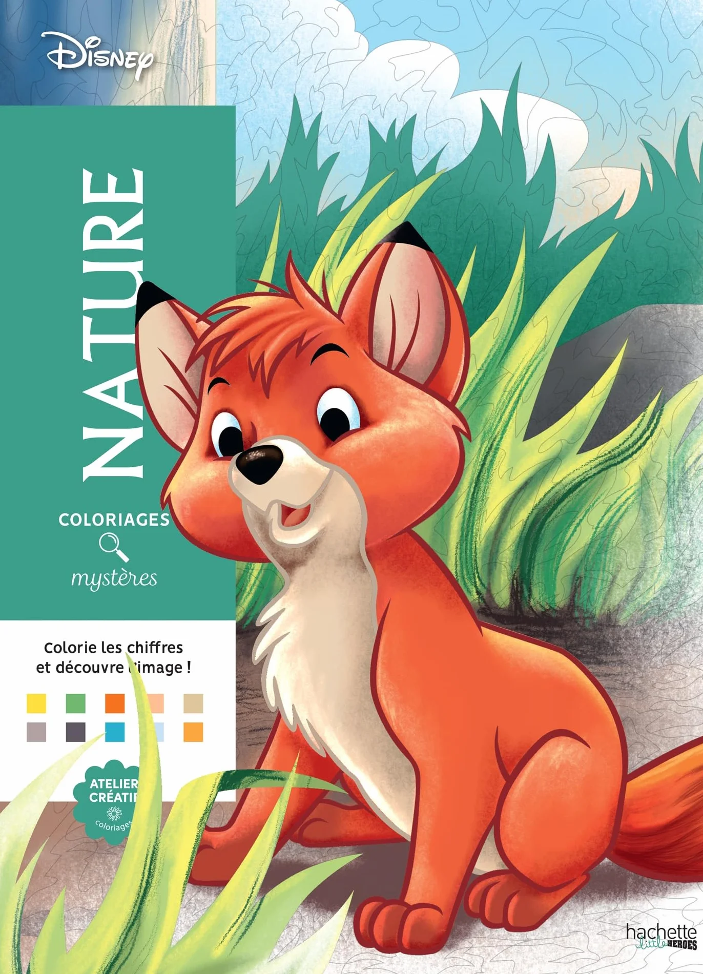 Coloriages mystères Disney - Nature