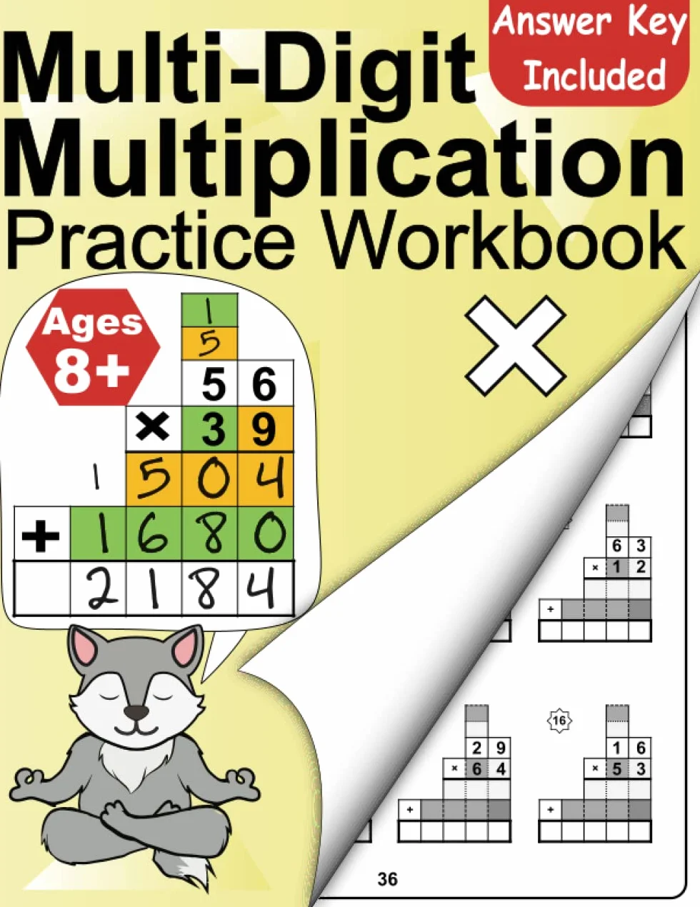 Long Multiplication Workbook Grade 3 4 5: Multiplication Sheets 3rd, 4th, 5th Grade: 1, 2, 3 Digit and Big Numbers (With Answer Key and Examples); ... ( Timed Tests Math Workbooks Series)