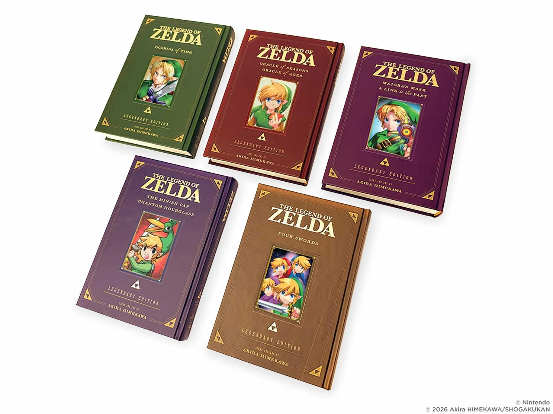 The Legend of Zelda Legendary Edition Box Set