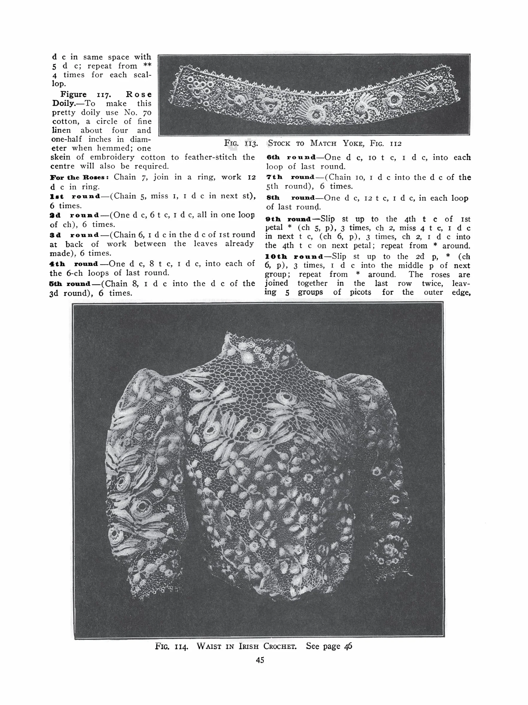 Irish Crochet: Technique and Projects