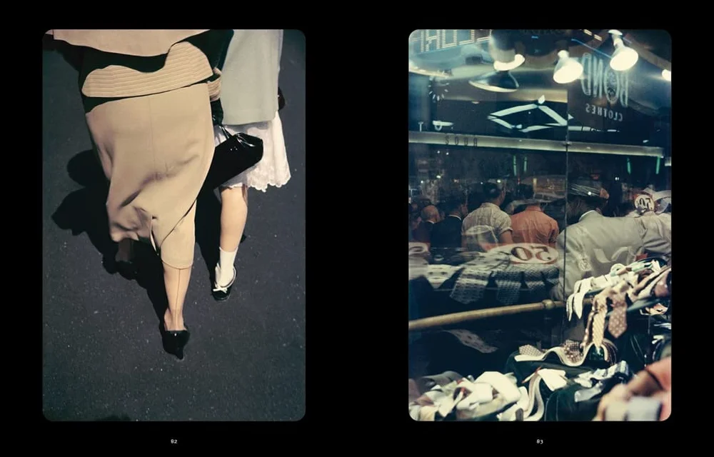 The Unseen Saul Leiter /anglais: with 76 color slides