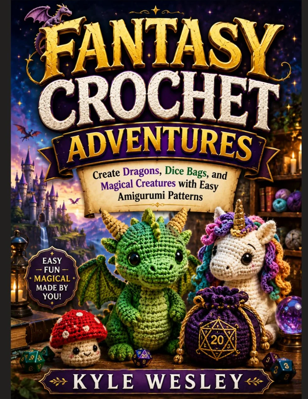 FANTASY CROCHET ADVENTURES: Create Dragons, Dice Bags, and Magical Creatures with Easy Amigurumi Patterns