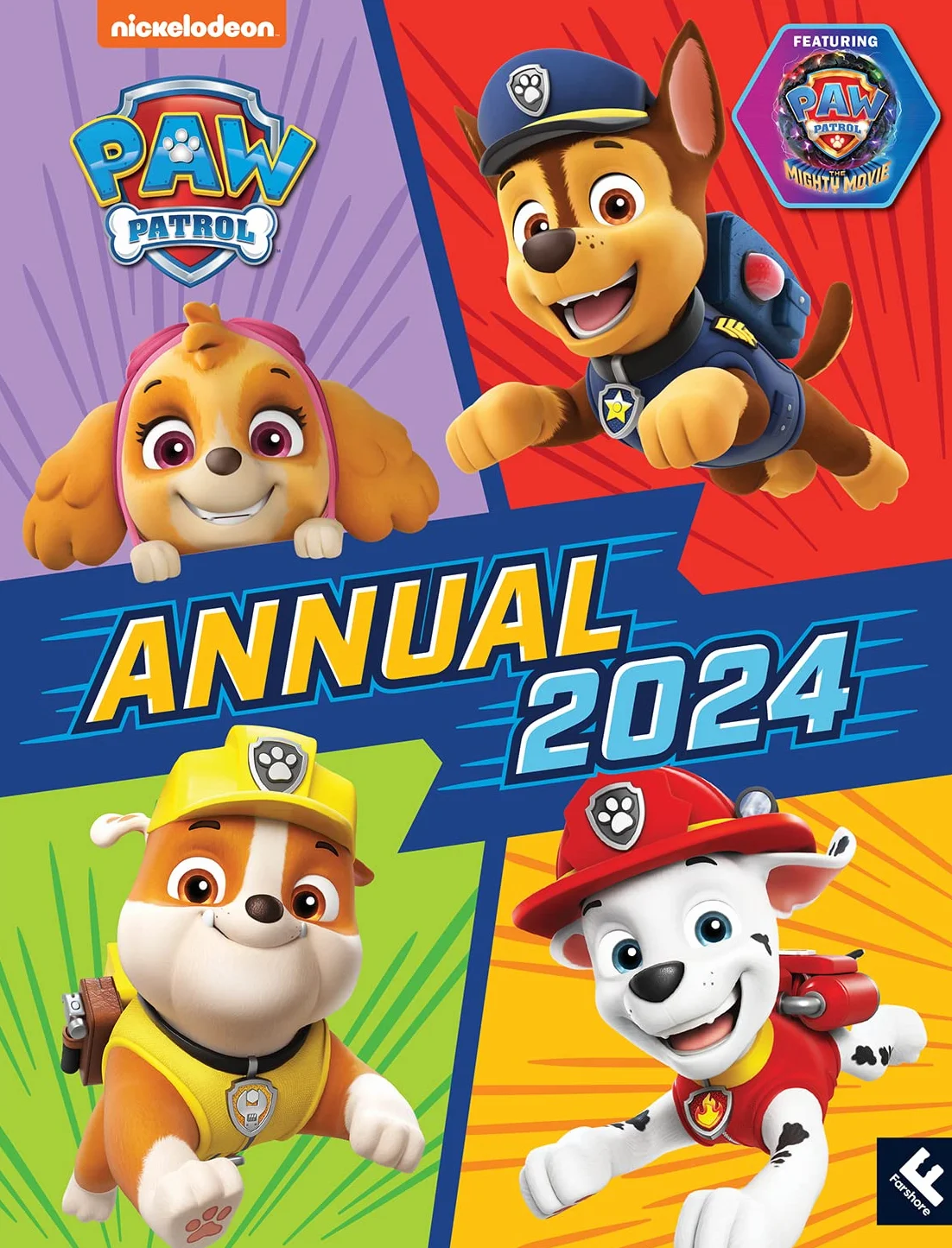 Paw Patrol Annual 2024: Illustrated Gift Book for Children Fans of Nickelodeon TV Show