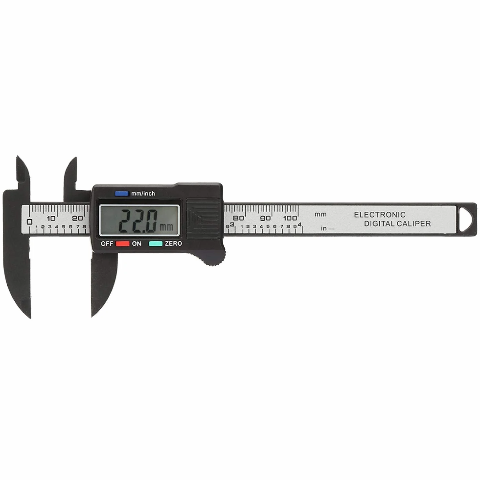 Elektroniczna Suwmiarka Cyfrowa, Mikrometr Cyfrowy Suwmiarka z Włókna Węglowego z Ekranem LCD do Użytku Domowego DIY