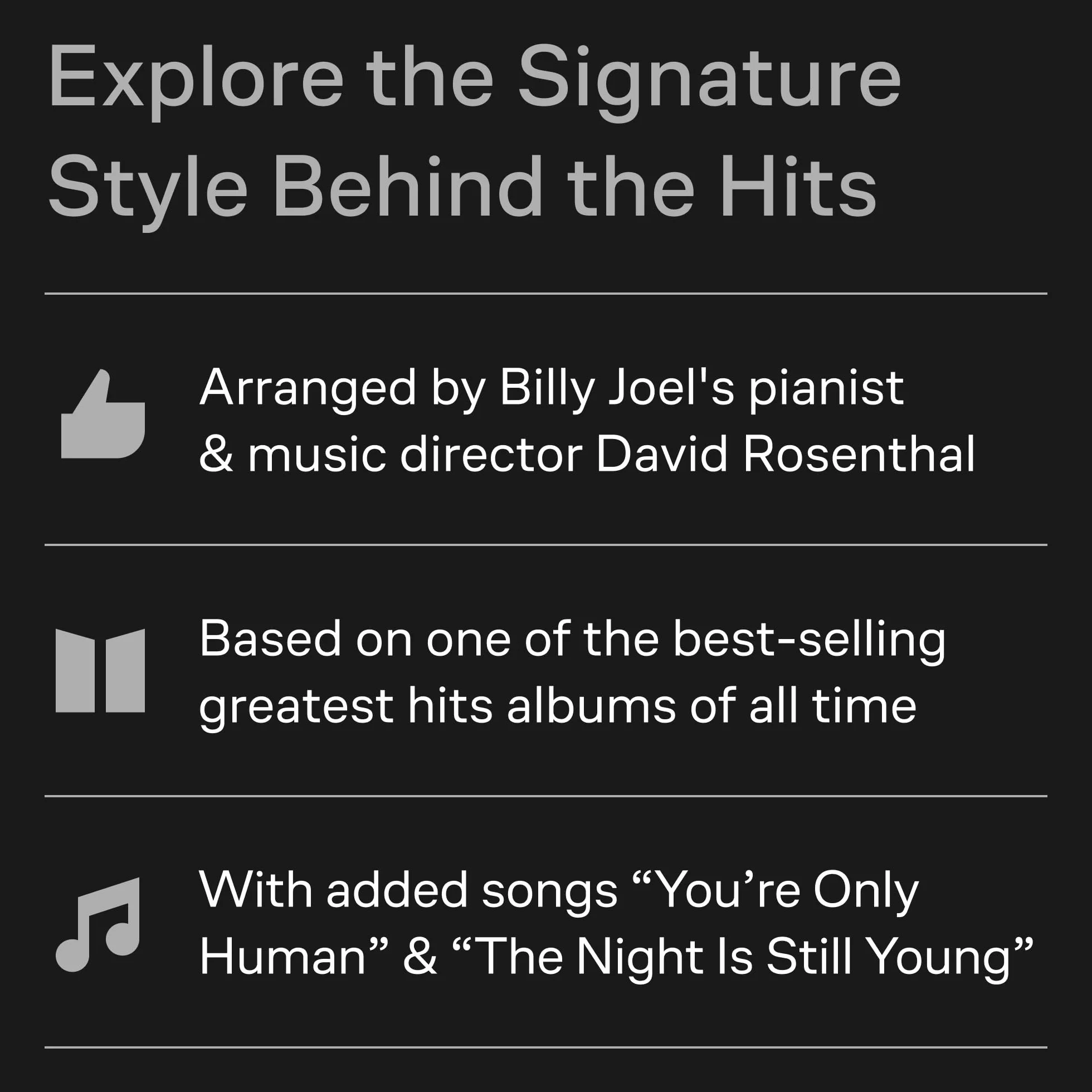 Billy Joel - Greatest Hits, Volume I & II - Piano/Vocal/Guitar Songbook: Greatest Hits: Piano-vocal-guitar: 1-2