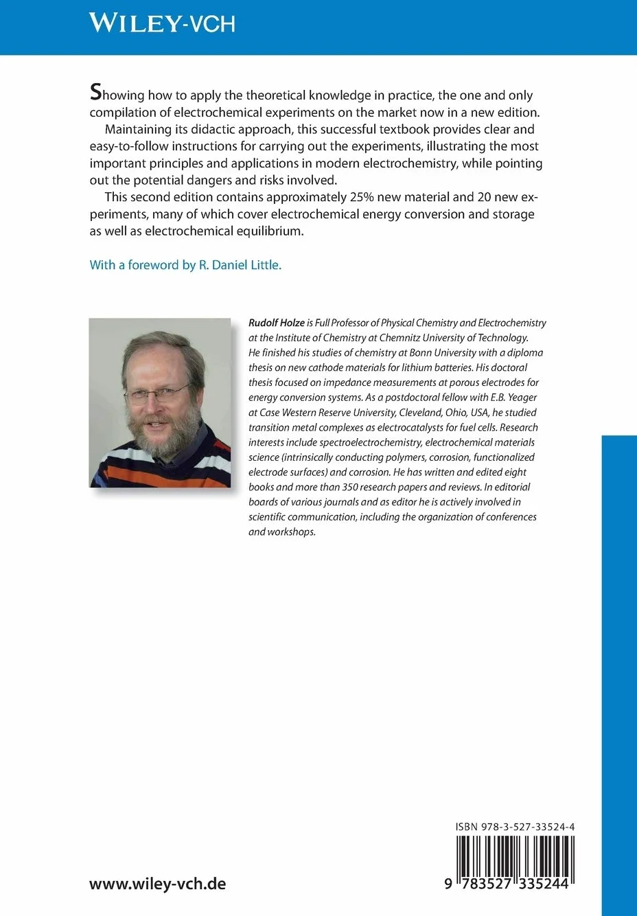 Experimental Electrochemistry Laboratory Textbook