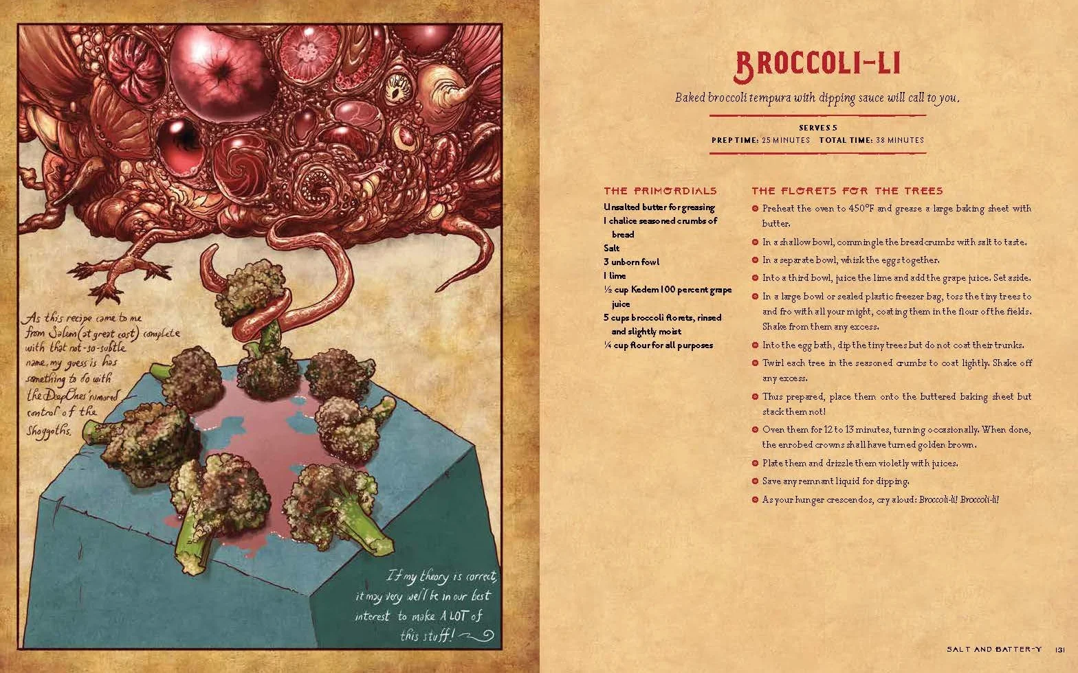 The Necromunchicon: Unspeakable Snacks & Terrifying Treats from the Lore of H. P. Lovecraft