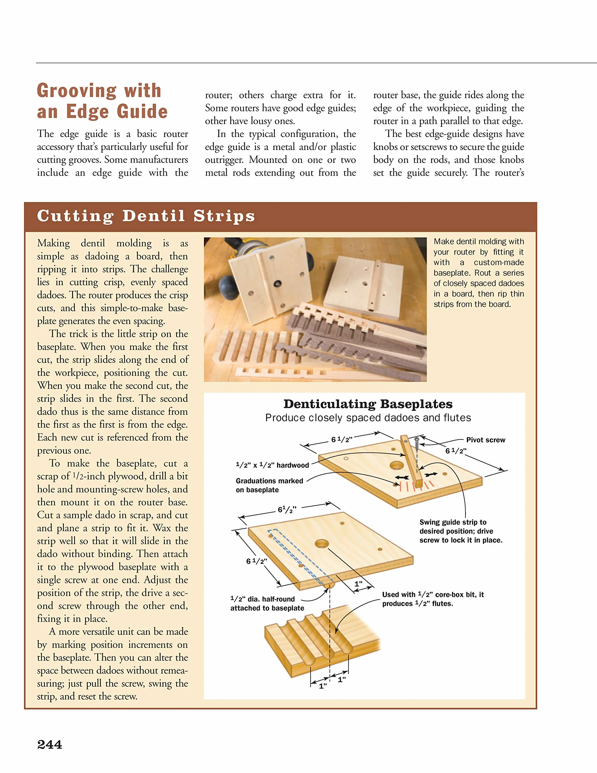 Woodworking with the Router: Professional Router Techniques and Jigs Any Woodworker Can Use