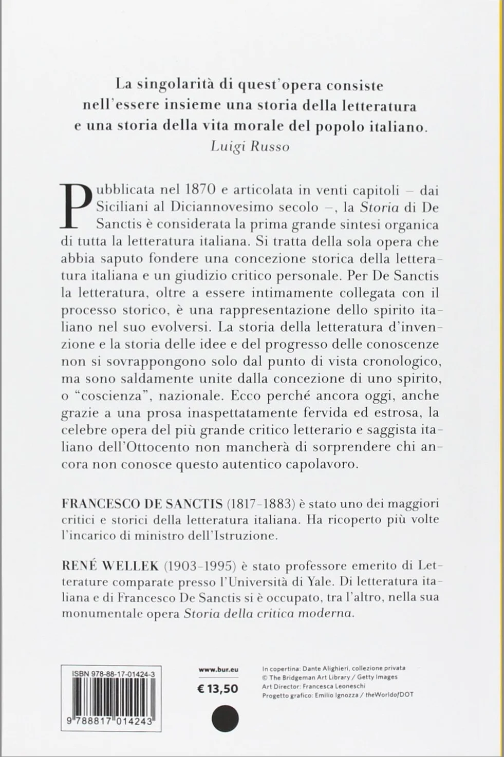 Storia della letteratura italiana
