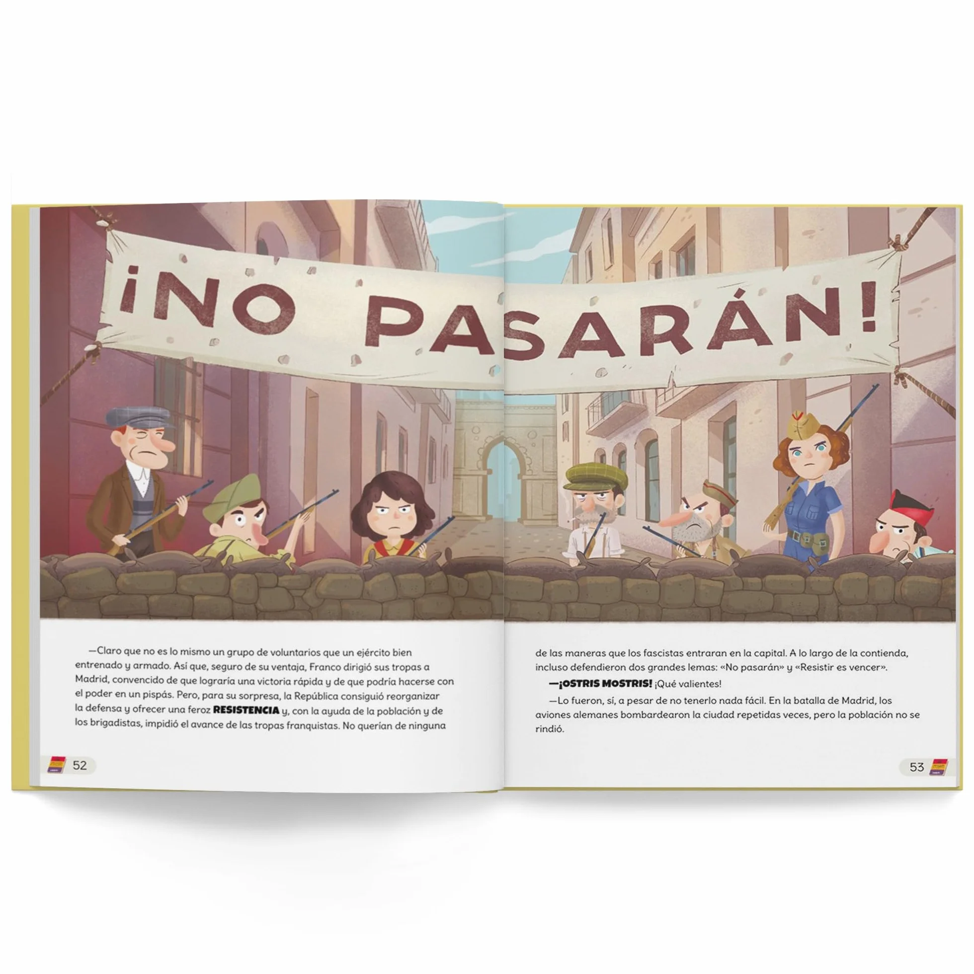 La Guerra Civil española: Explicada a los niños