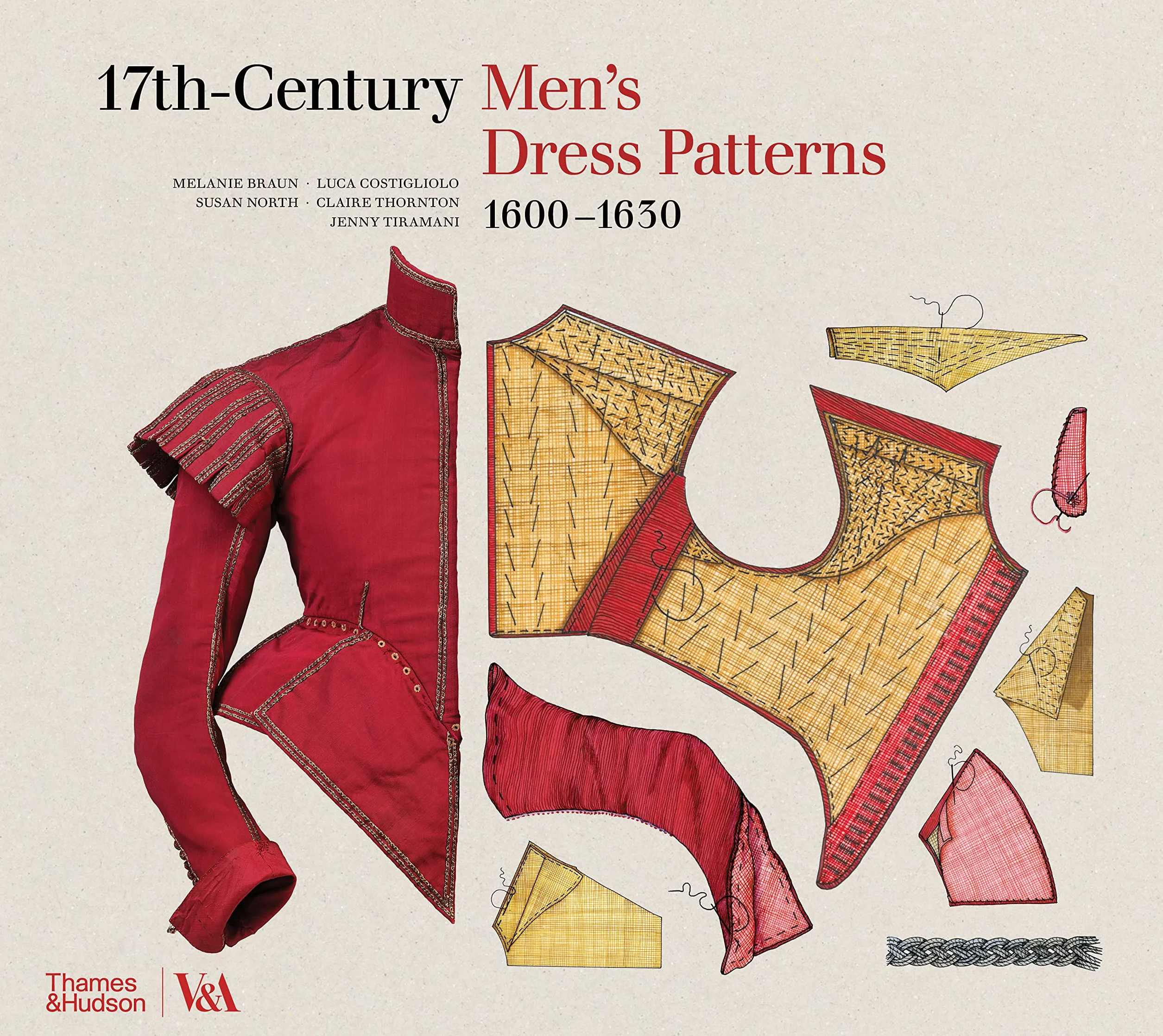 17th-Century Men's Dress Patterns 1600 - 1630 (Victoria and Albert Museum)