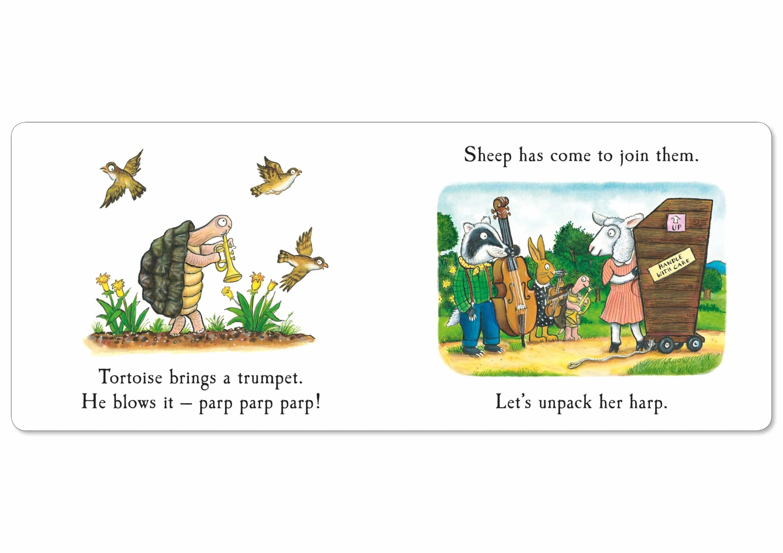 Badger's Band: A Lift-the-flap Story