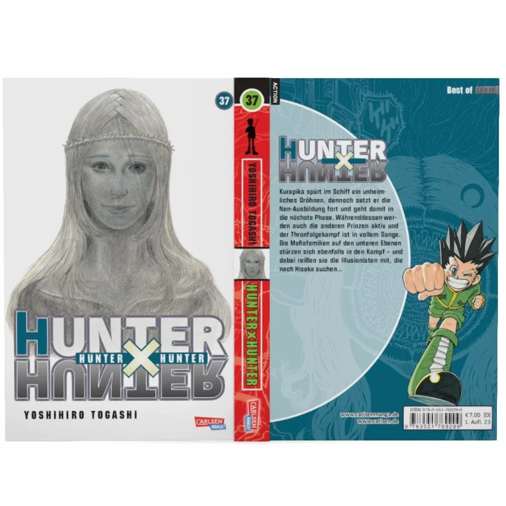Hunter X Hunter 37: Actionreiche und mysteriöse Abenteuer auf dem Weg zur Legende