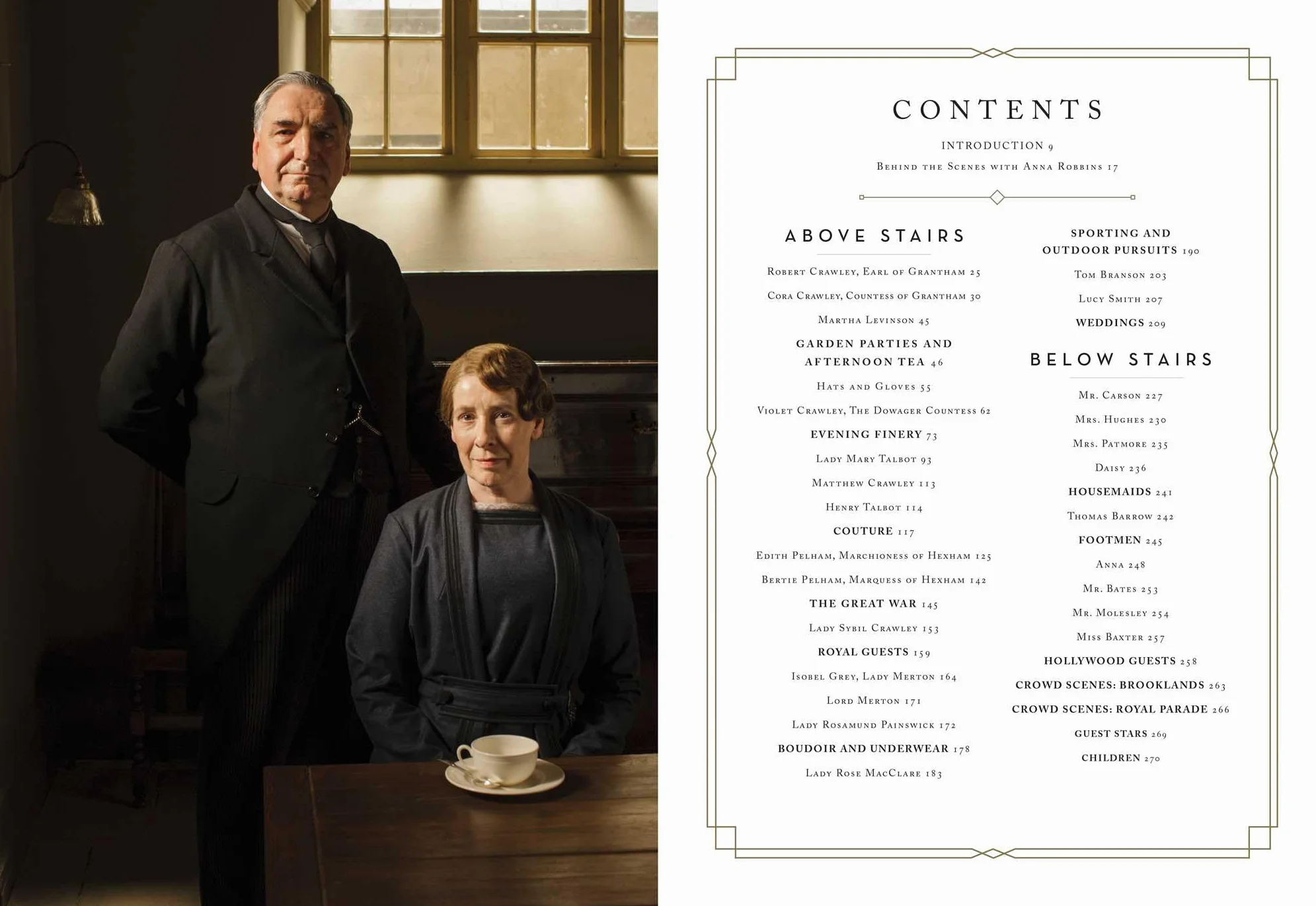 The Costumes of Downton Abbey