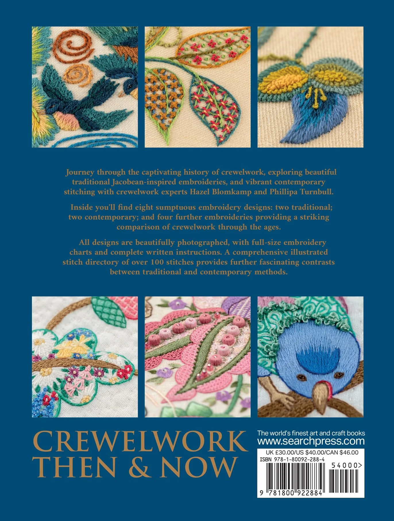 Crewelwork Then and Now: Exploring Traditional Designs and Contemporary Stitching