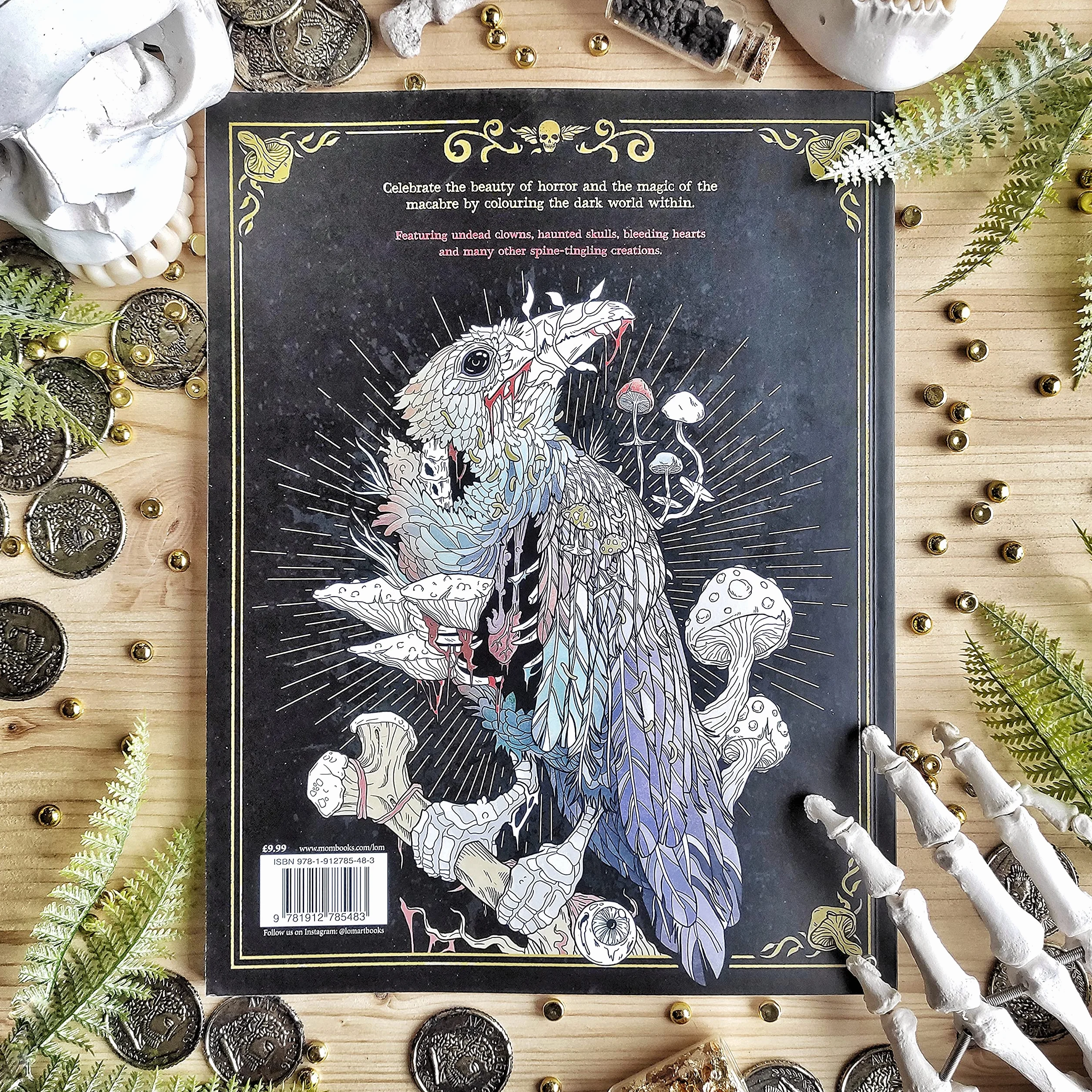 Dark Art: A Horror Colouring Book for Adults