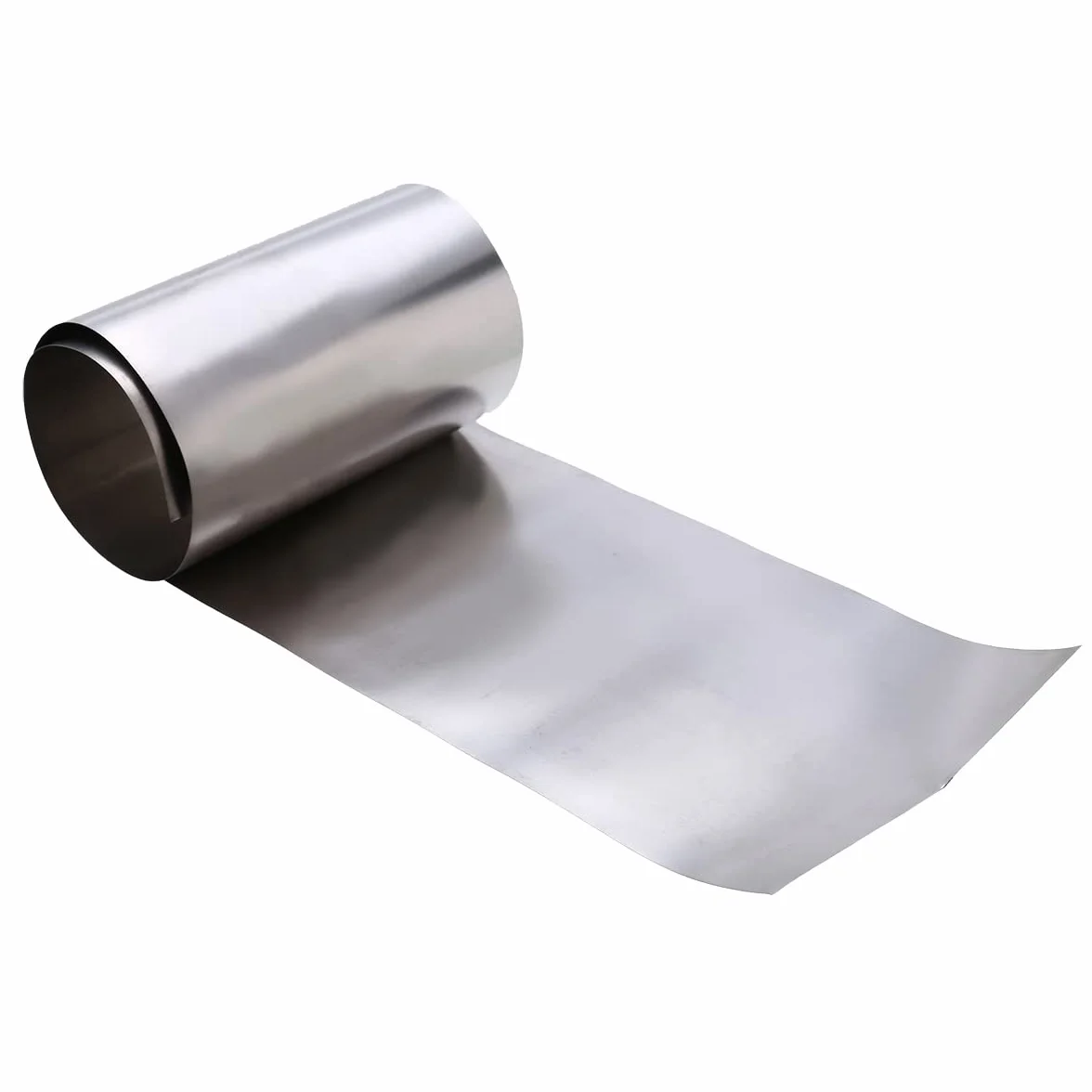 Folia tytanowa Wysoka czystość - Titan Foil Foil Cewka tytanowa pasek do laboratorium badań naukowych,Thickness 0.3mm,200mmx500mm
