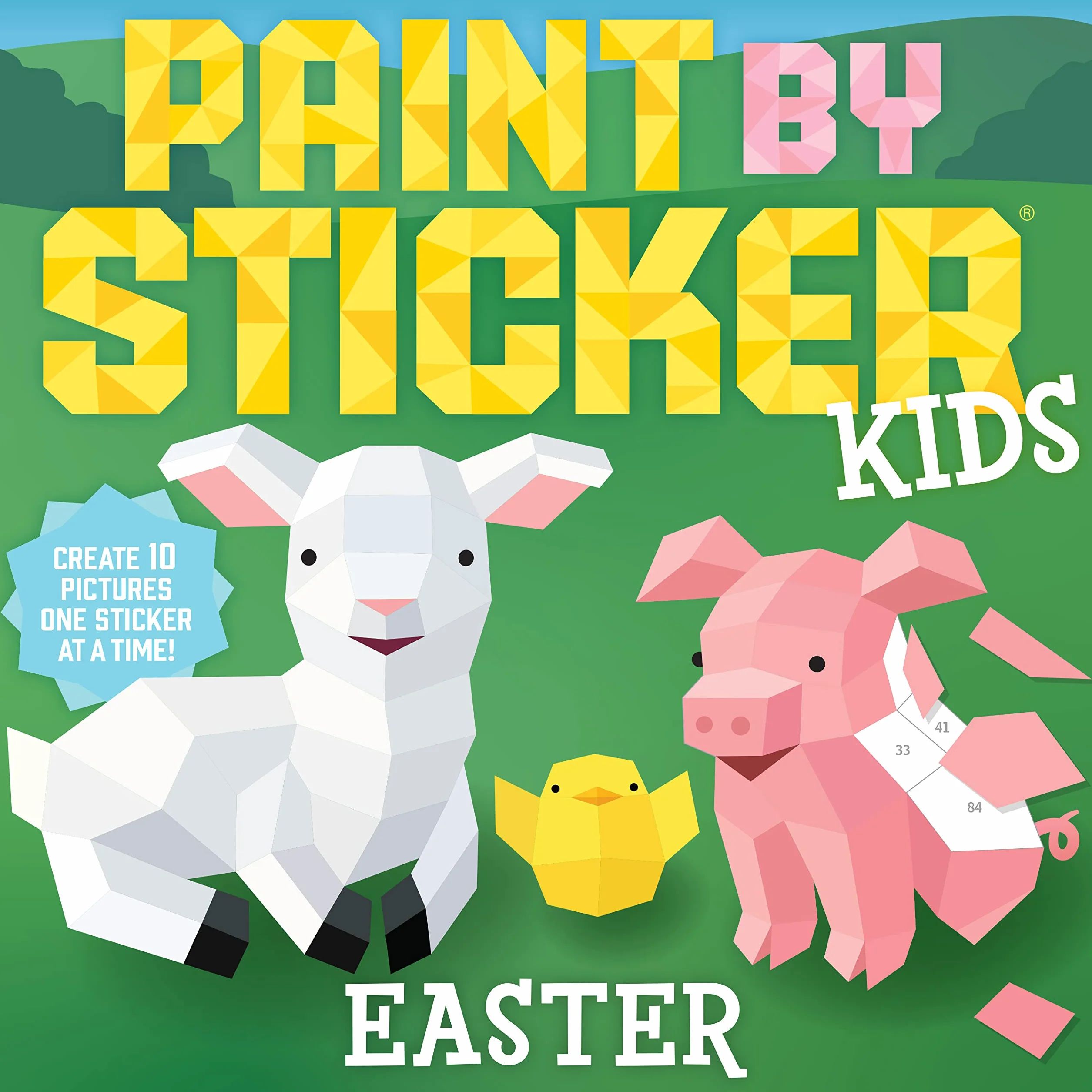 Paint by Sticker Kids: Easter: Create 10 Pictures One Sticker at a Time!