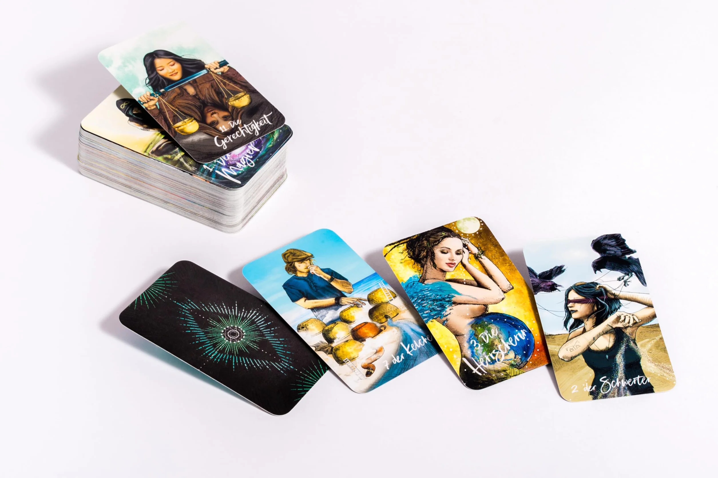 Licht und Schatten Taschen-Tarot: 78 Karten mit Begleitbuch