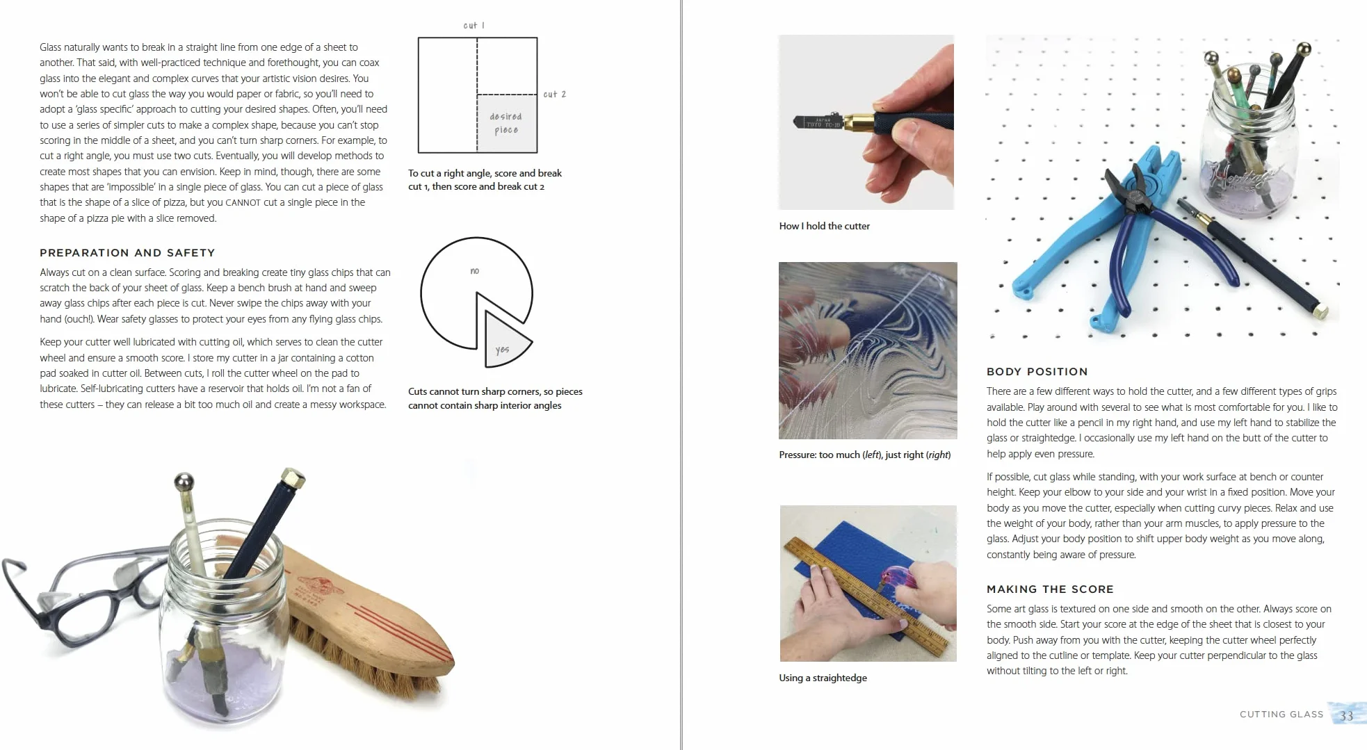 Kicking Glass: A Creative Guide to Stained Glass Craft