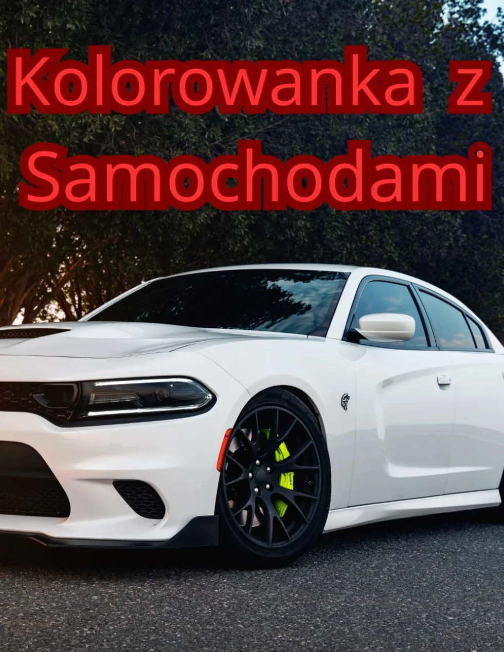 Kolorowanka z Samochodami: 29 ilustracji do kolorowania z 28 ciekawostkami o samochodach – dla dzieci i młodzieży