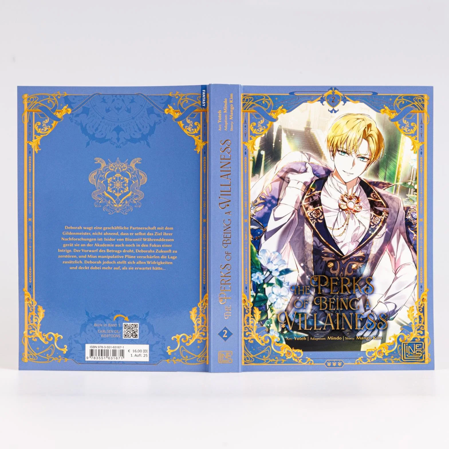 The Perks of Being a Villainess 2: Humorvoller Romantasy-Manhwa - limitierte Auflage mit Photocard