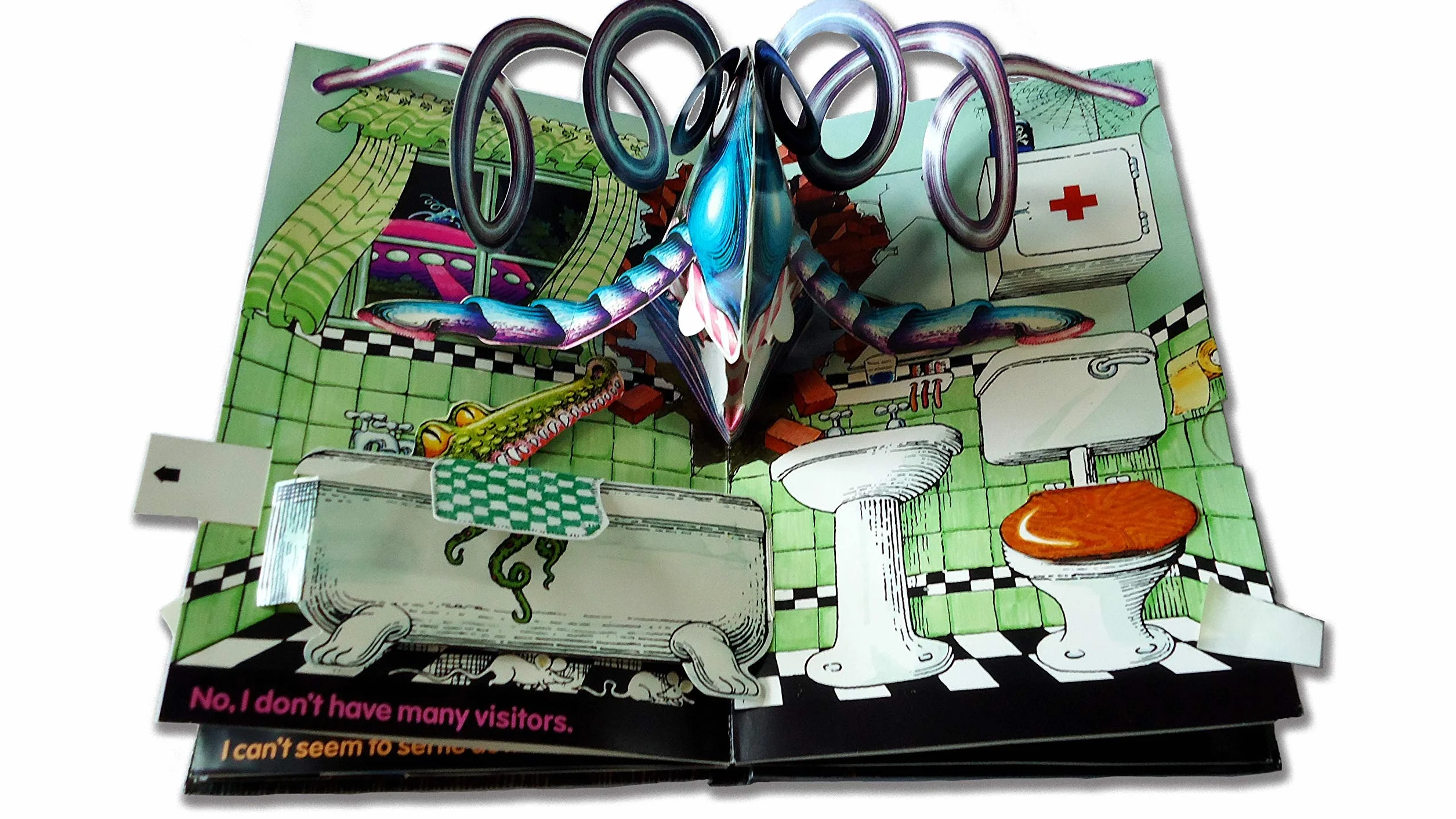 Haunted House Classic Pop-Up Book Spooky Surprises Gift Kids Ages 4-8