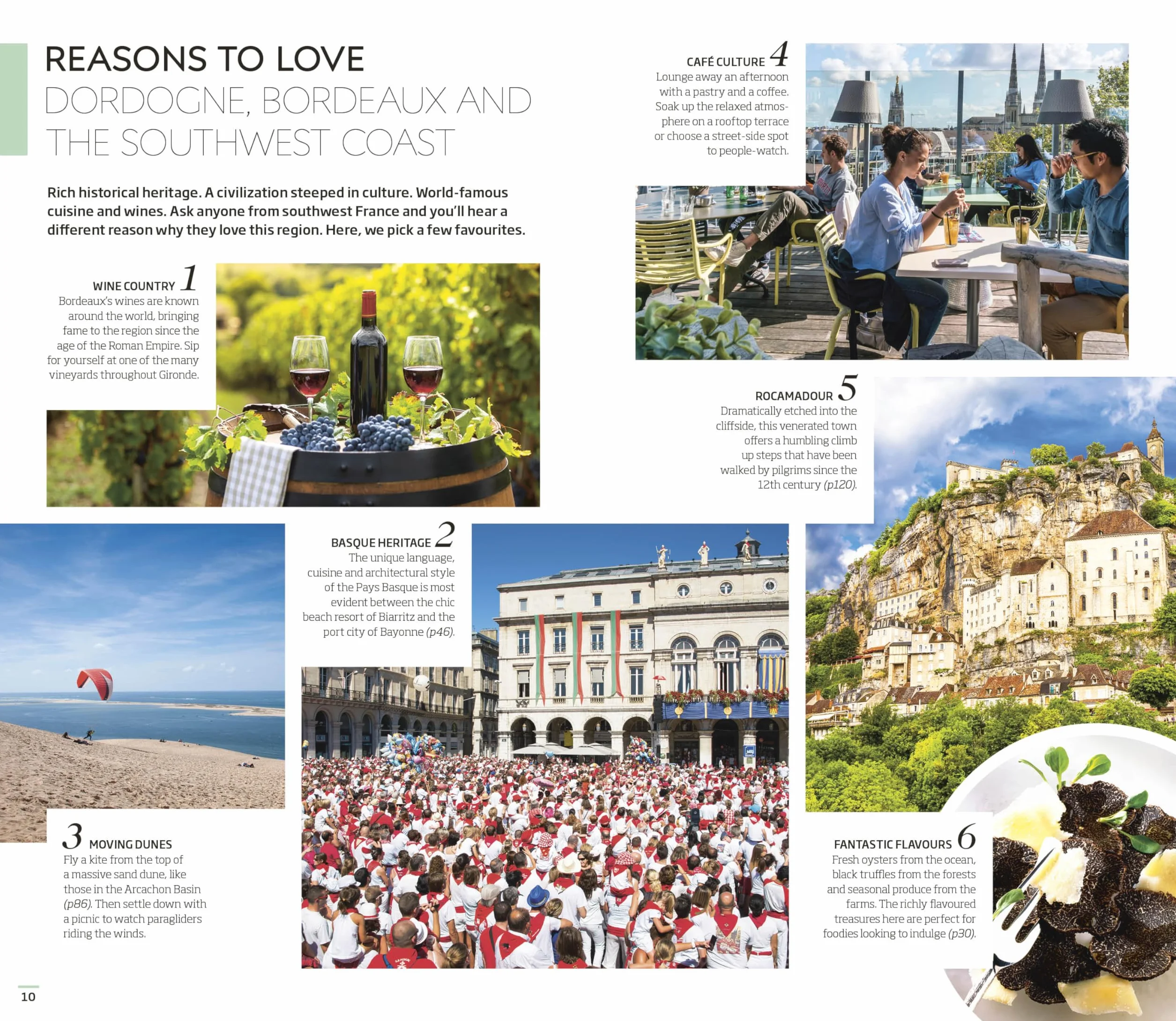 DK Dordogne, Bordeaux and the Southwest Coast: Must-See Sights. Culture & History. Detailed Maps & Tours. Area Guide.