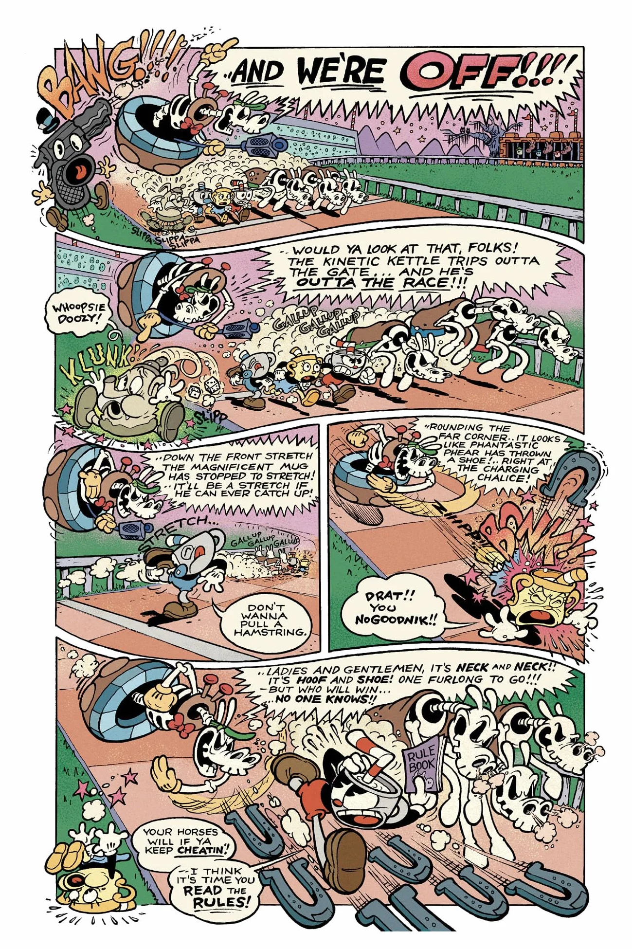 Cuphead Volume 3: Colorful Crack-Ups & Chaos