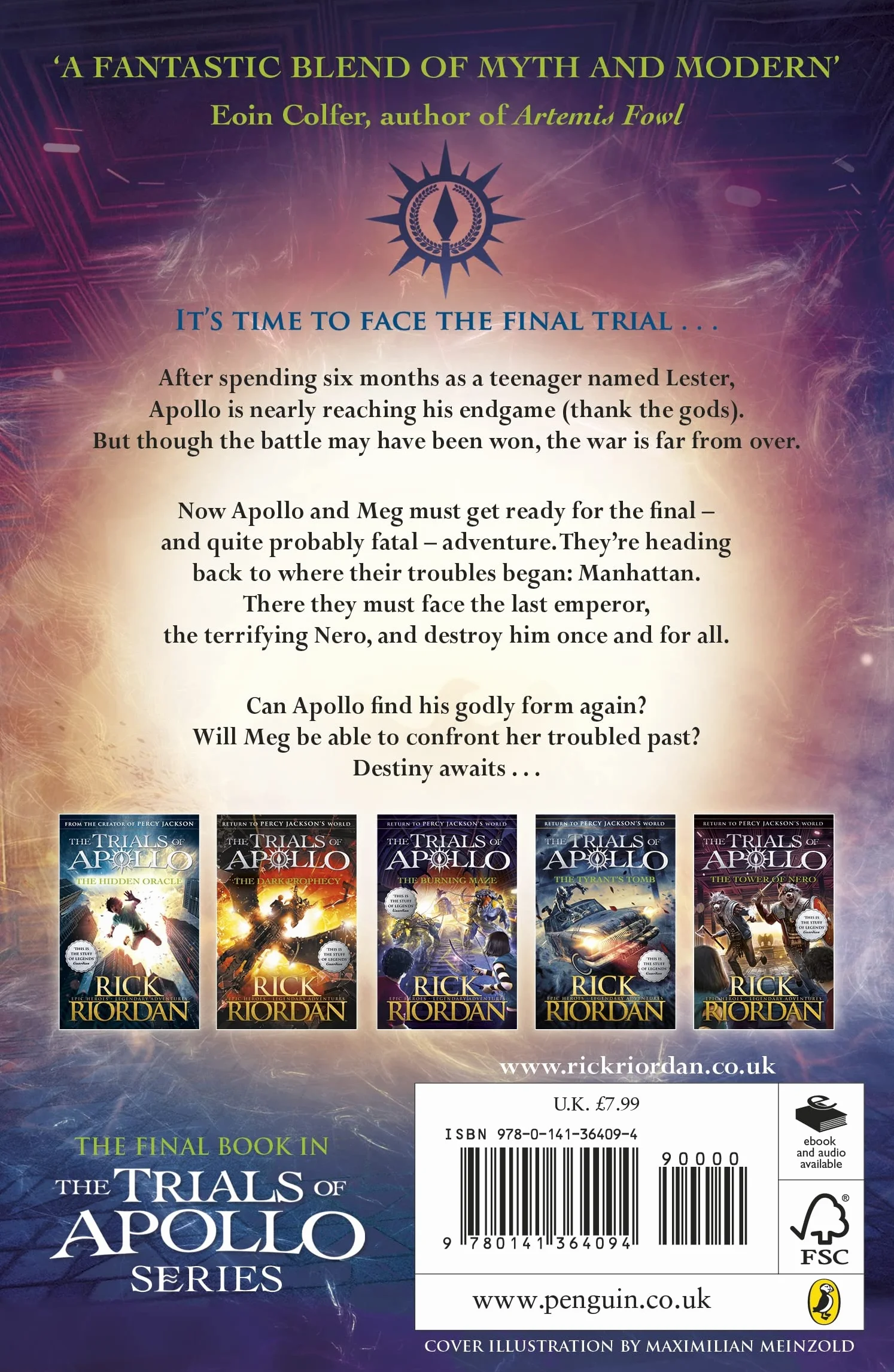The Tower of Nero: The Trials of Apollo Book 5