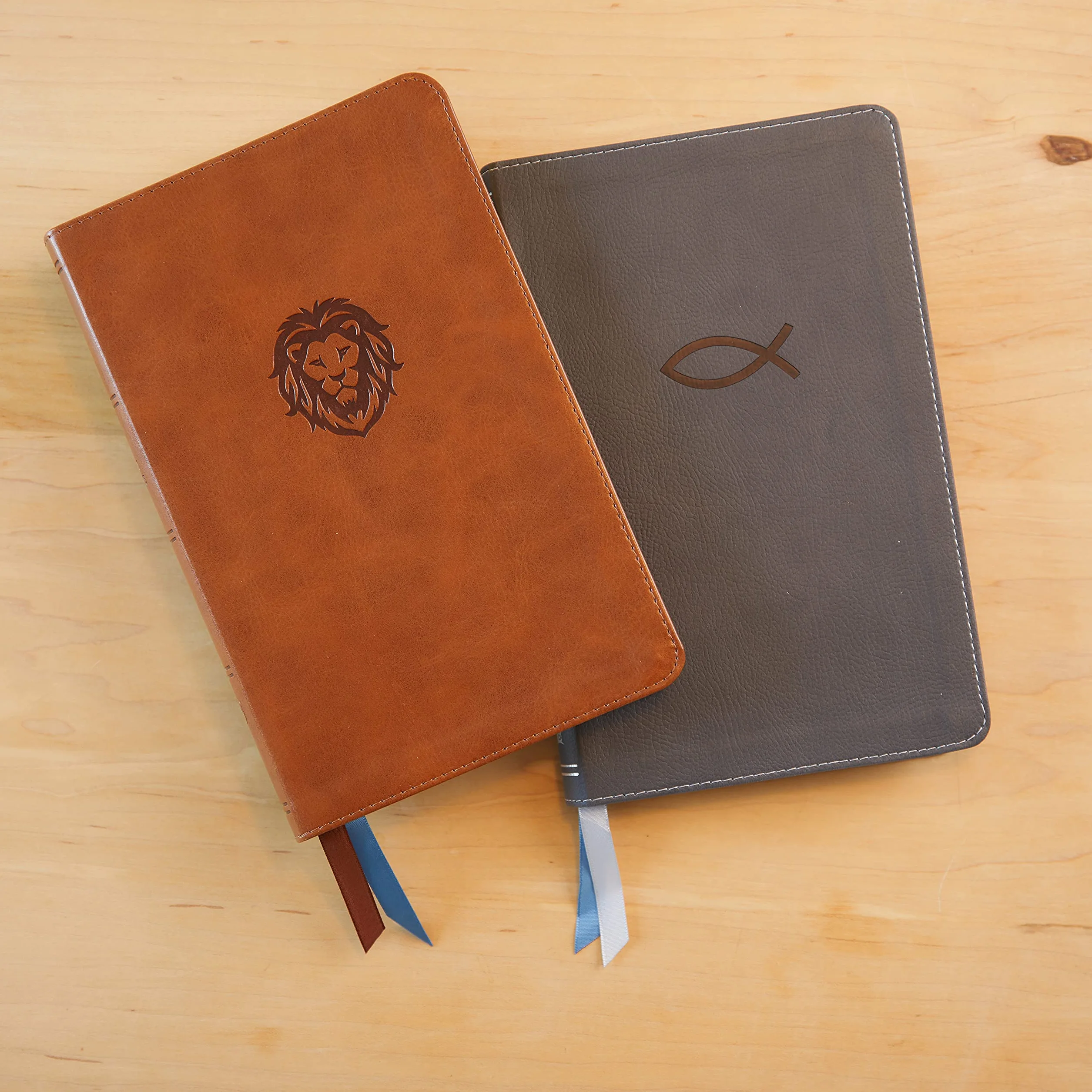 Kjv Thinline Bible Youth Edition Leathersoft Brown Red Letter Comfort Print