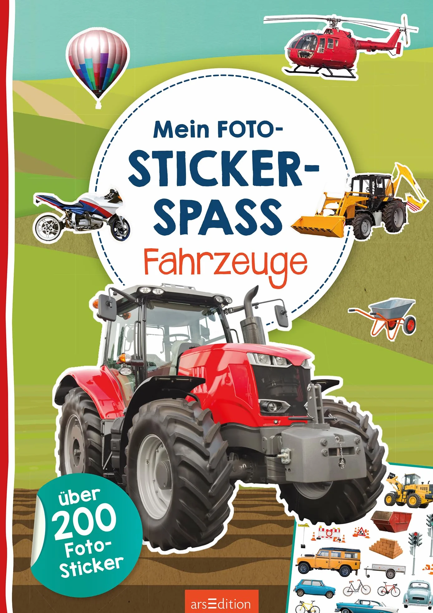 Mein Foto-Stickerspaß - Fahrzeuge: Über 200 Foto-Sticker