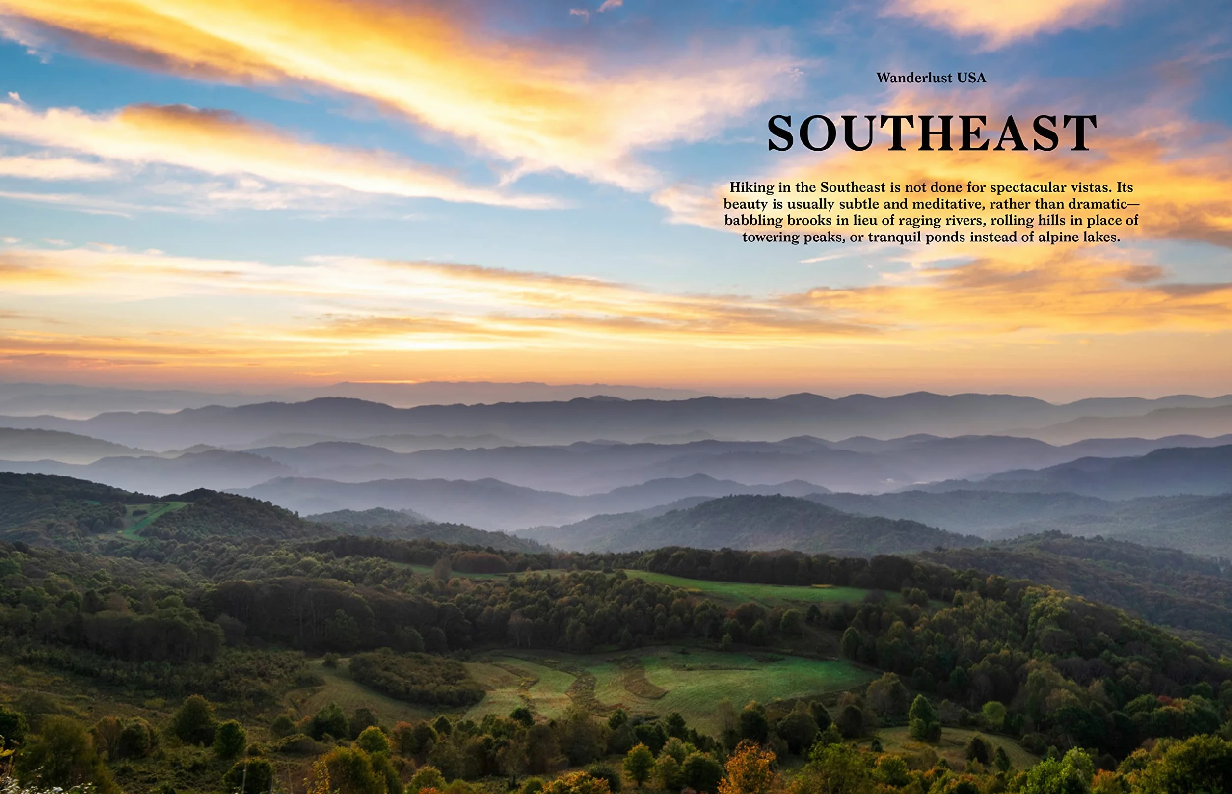 Wanderlust USA: The Great American Hike Explored by Cam Honan