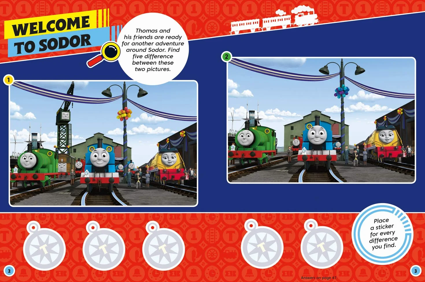Thomas & Friends: 1001 Stickers: Activity Book for Ages 3-6